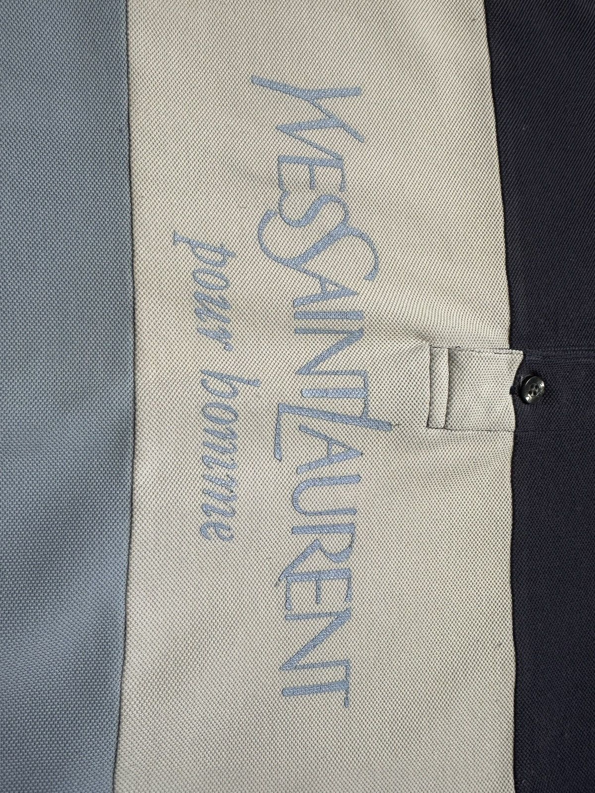 Vintage × Yves Saint Laurent Vintage Yves Saint Laurent polo big logo size M Size US M / EU 48-50 / 2 - 4 Thumbnail