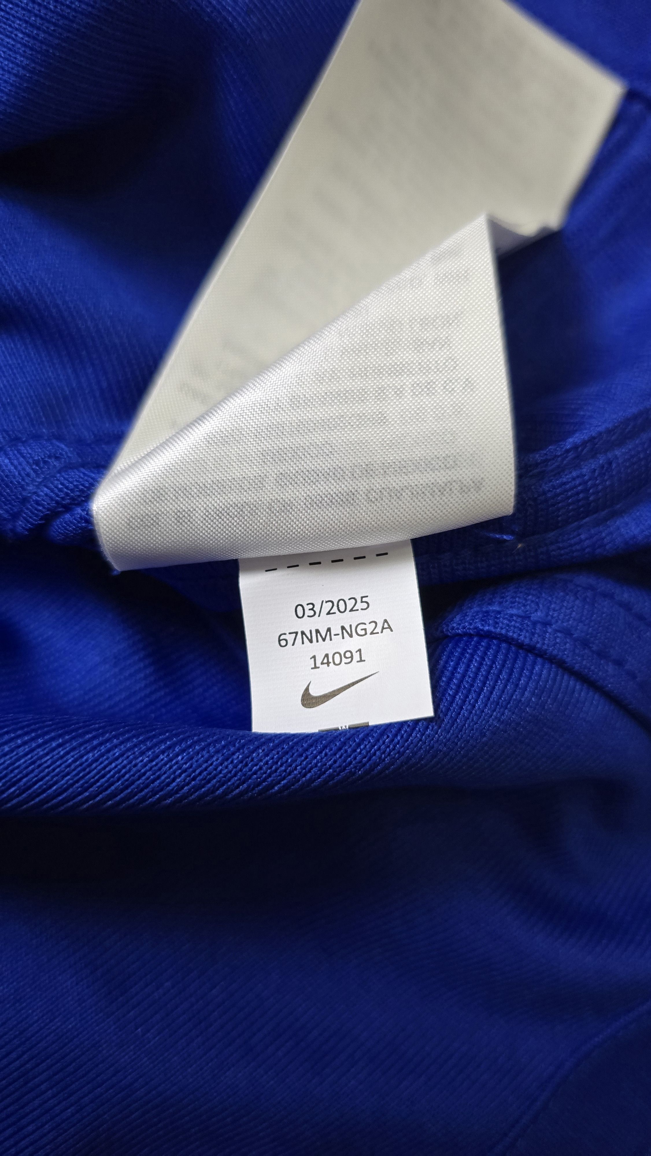 Nike Malik Nabers #1 Giants Nike NFL Game Jersey Size US XXL / EU 58 / 5 - 15 Thumbnail