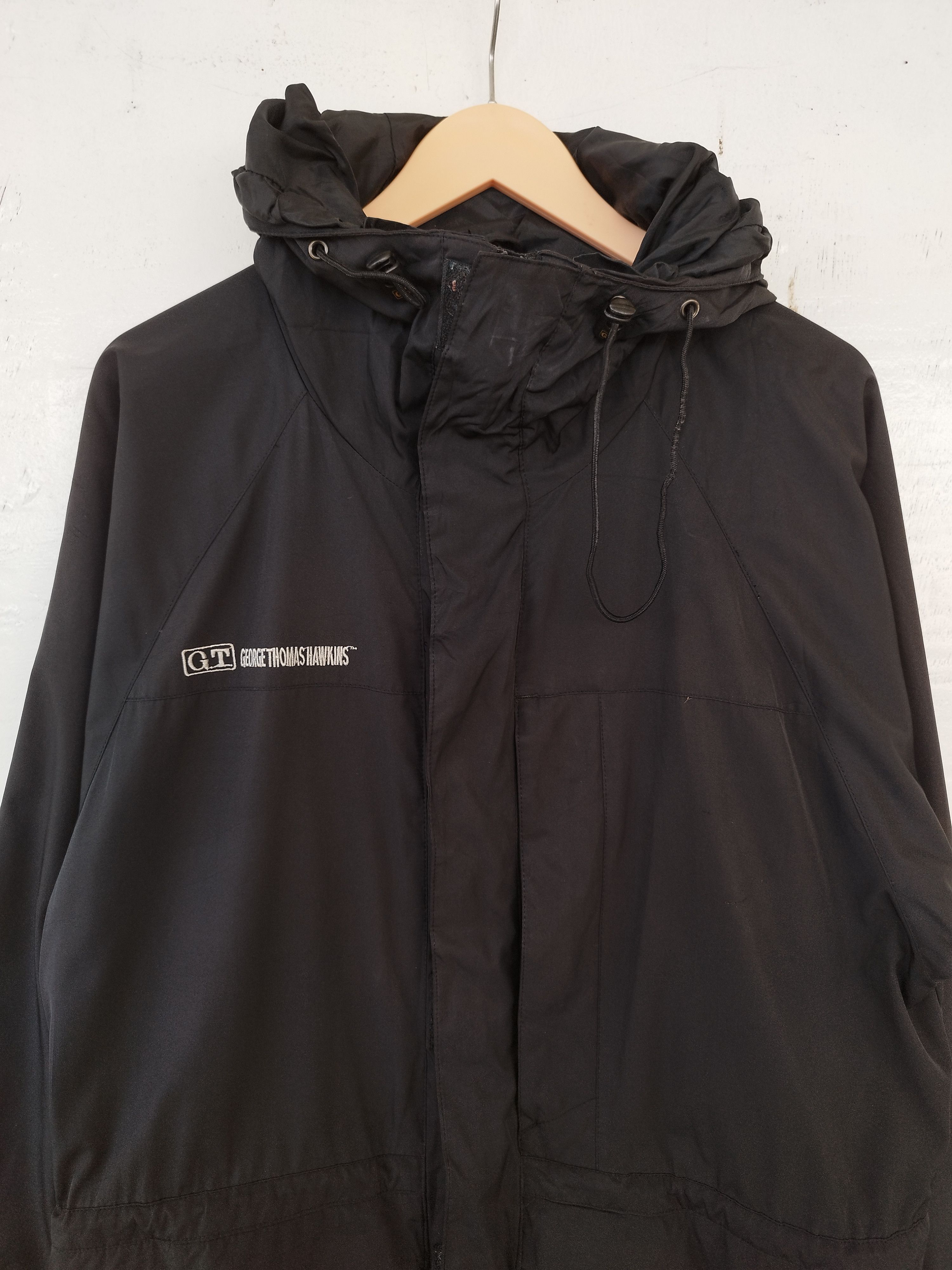 George 🔥 Vintage GT Hawkins windbreaker jacket hoodies Size US L / EU 52-54 / 3 - 2 Thumbnail