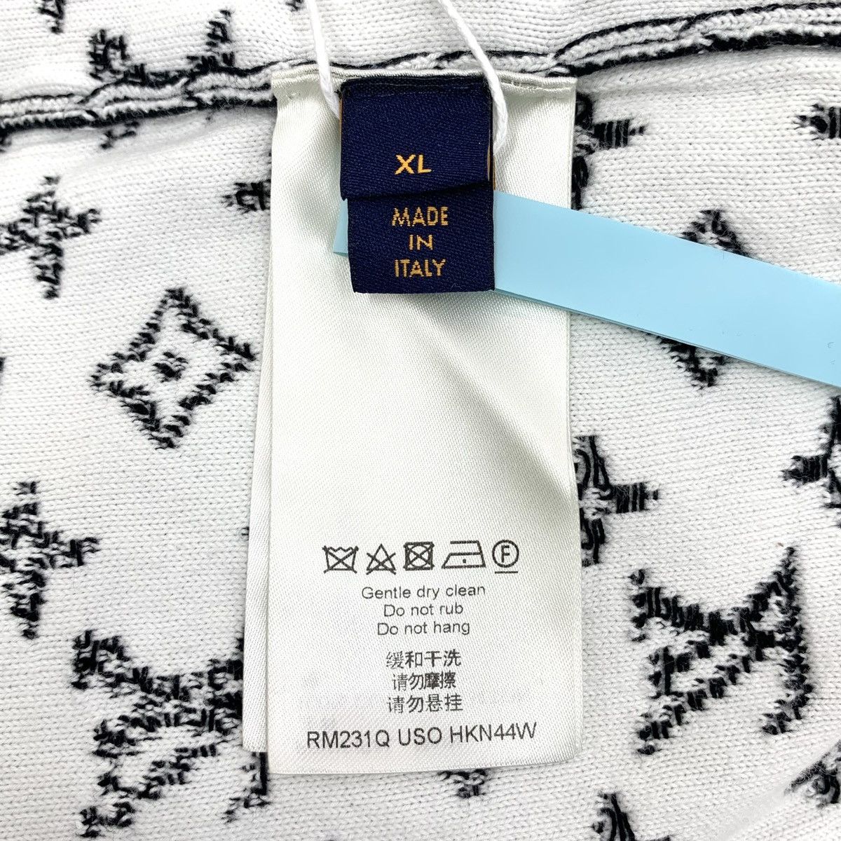 Louis Vuitton Louis Vuitton Black Gradient All-over Print Sweatshirt K26WX Size US XL / EU 56 / 4 - 6 Thumbnail