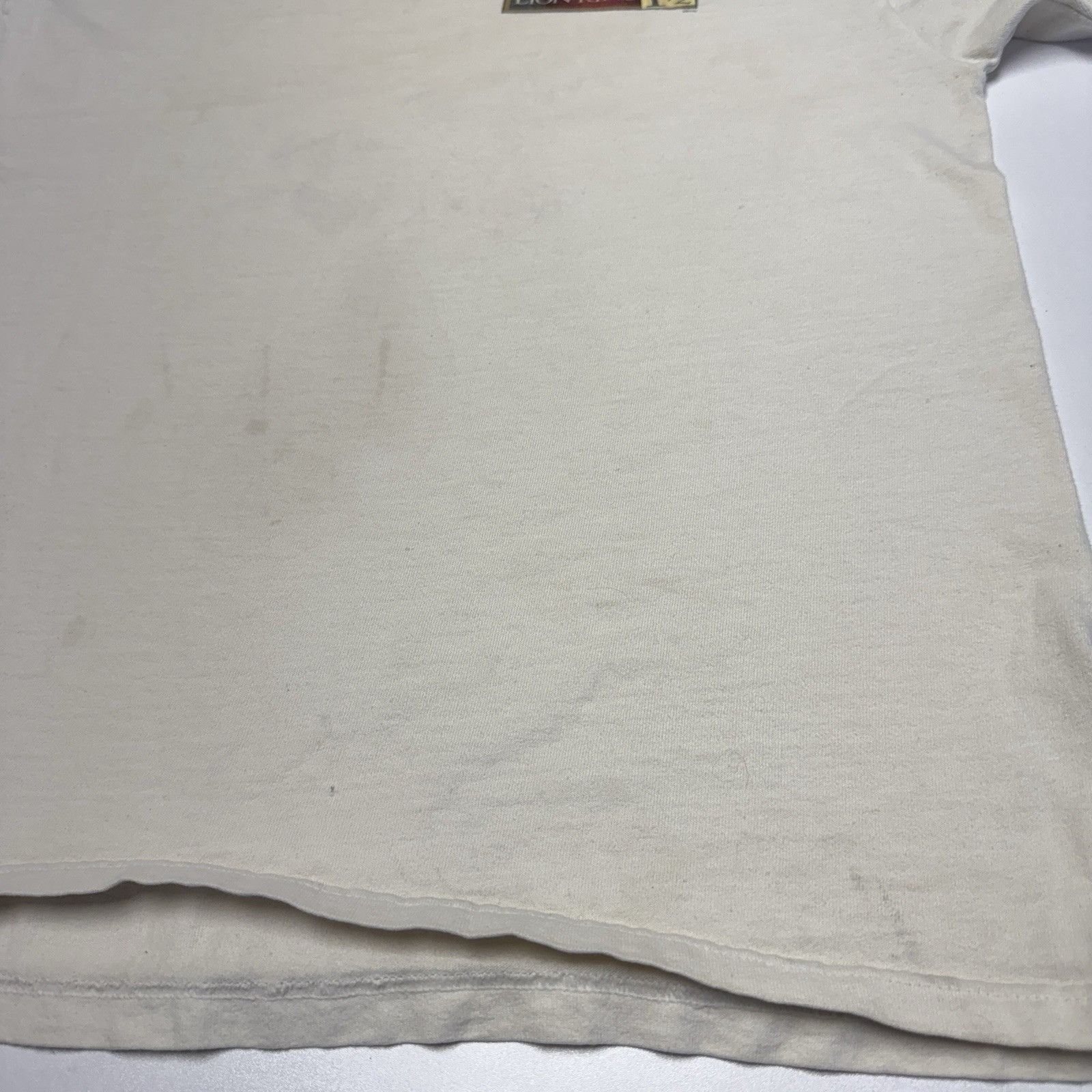 Vintage Vintage Lion King 1 1/2 Shirt White 90s Y2K Disney Movie Size US L / EU 52-54 / 3 - 10 Thumbnail