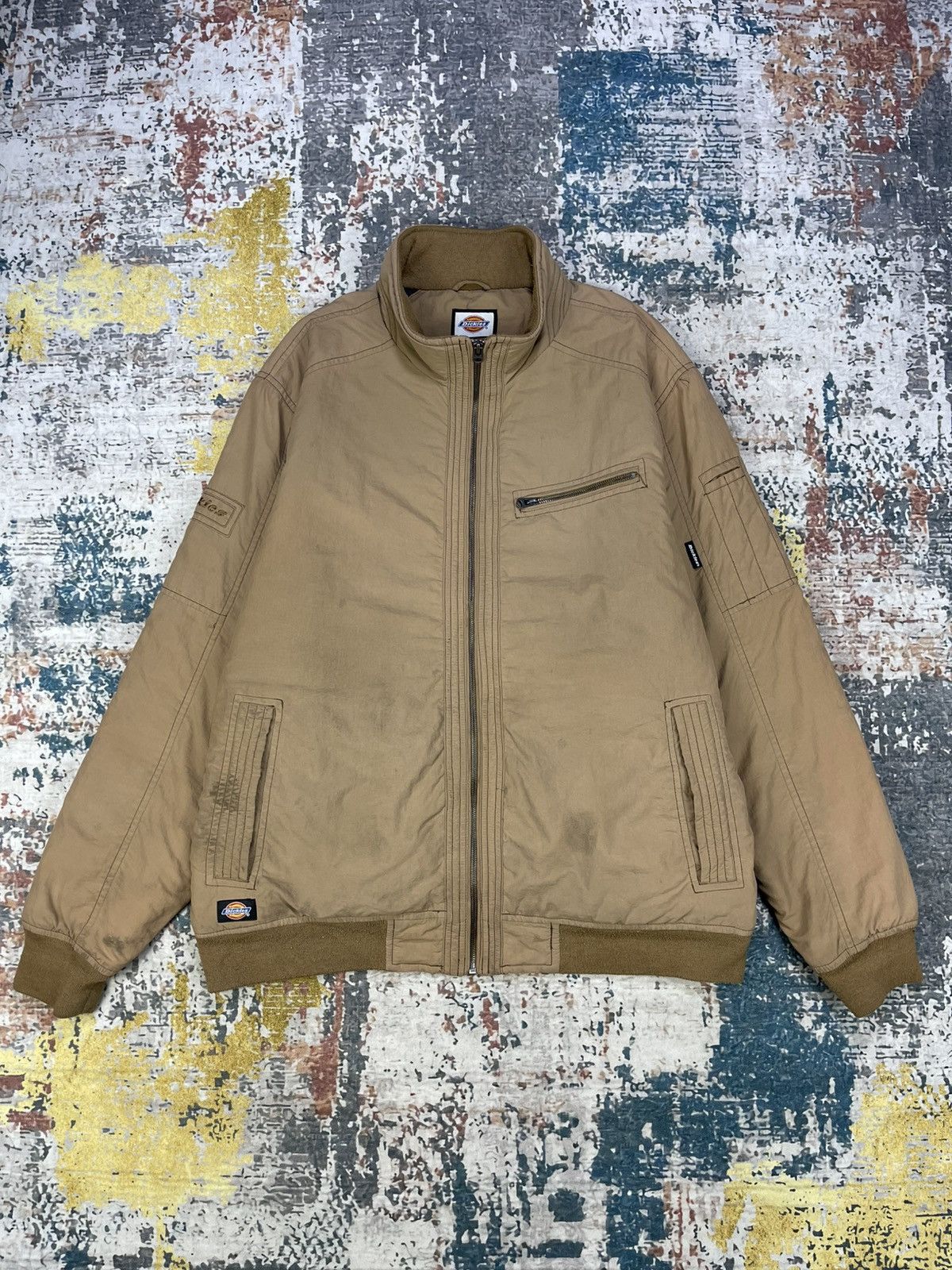Dickies Vintage Dickies Zipper Workwear Jackets Size US XL / EU 56 / 4 - 1 Thumbnail