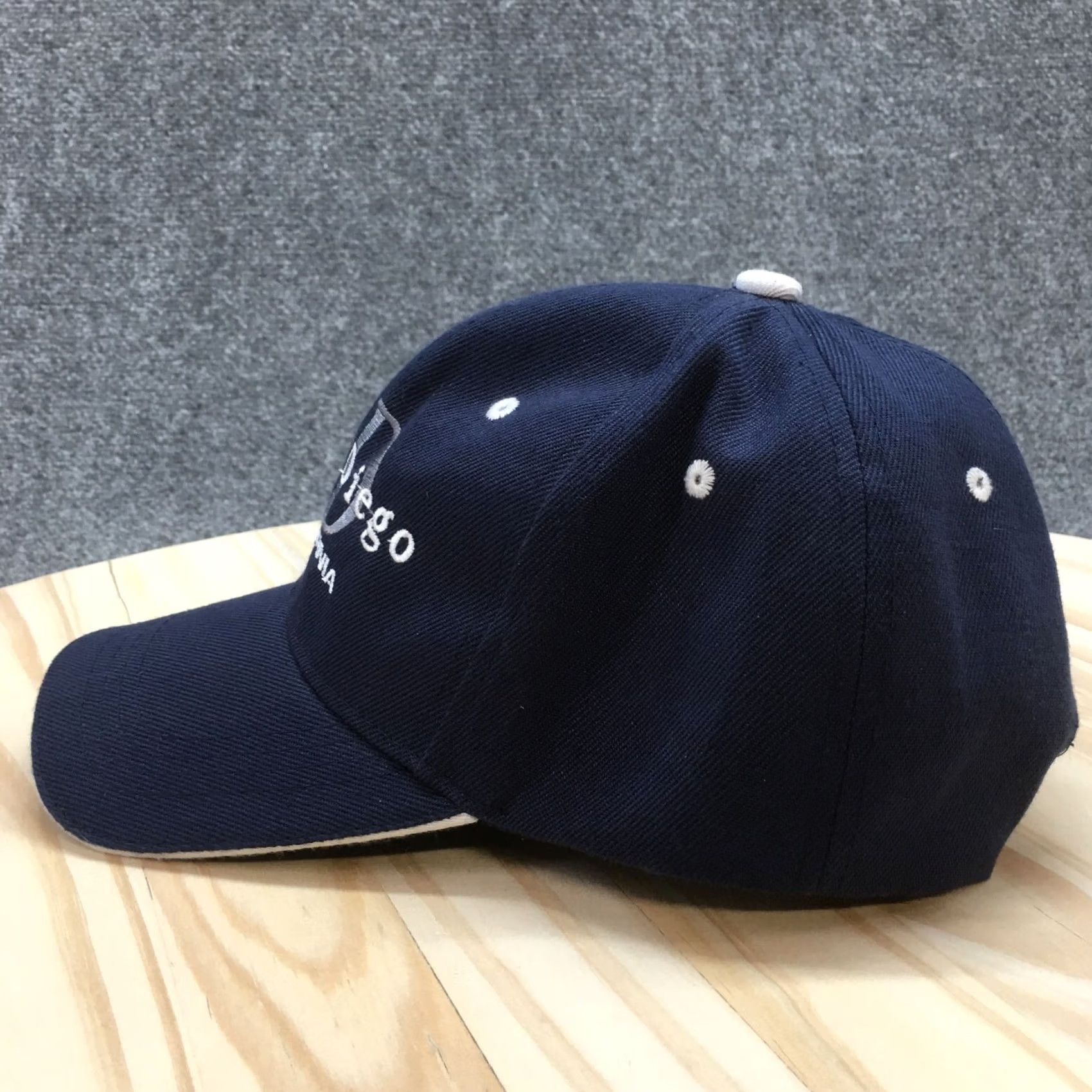 Vintage San Diego Baseball Hat - Mens Blue OS Curved Brim Embroidered Logo Size ONE SIZE - 5 Thumbnail