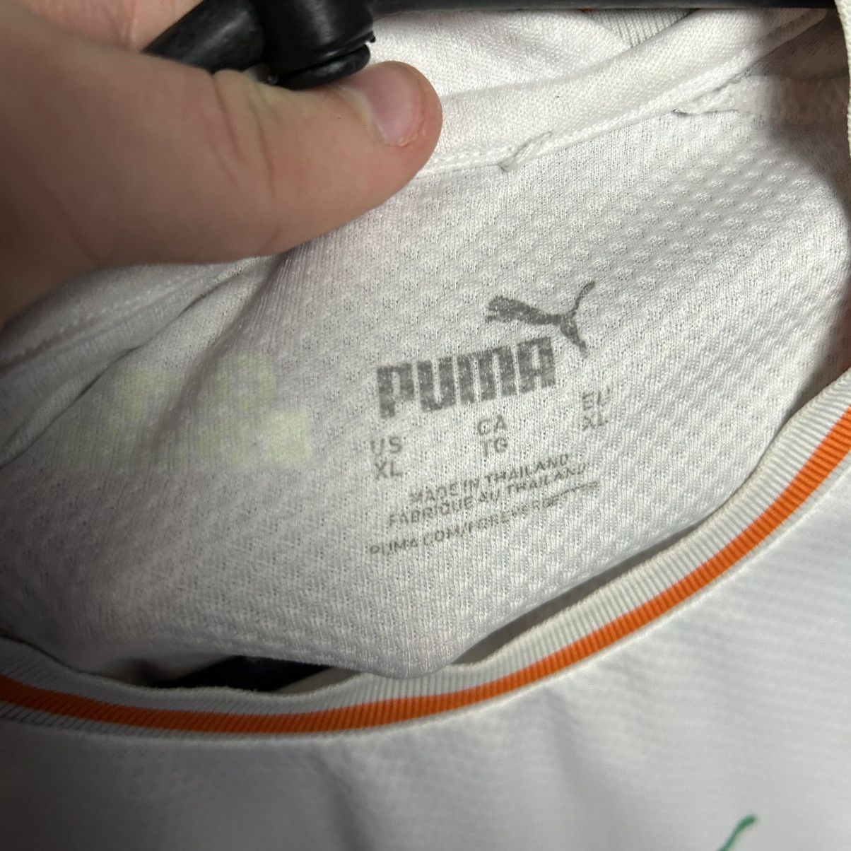 Puma Mens Cote Divoire Ivory Coast 2022 home soccer jersey sizeXL Size US XL / EU 56 / 4 - 8 Thumbnail
