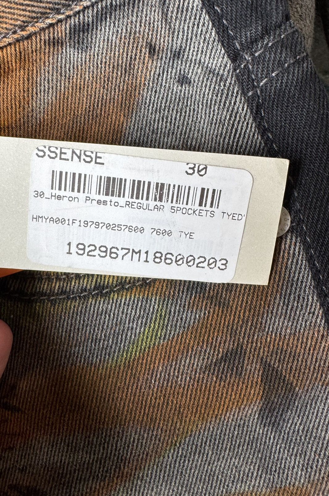Heron Preston Heron Preston Denim Jeans Size US 30 / EU 46 - 8 Thumbnail
