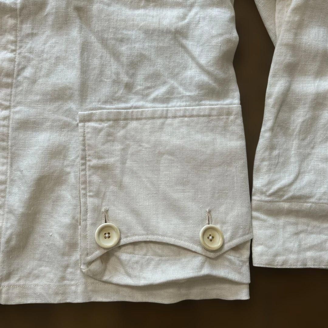 Kapital KAPITAL Linen Blazer White Size 34S - 3 Thumbnail