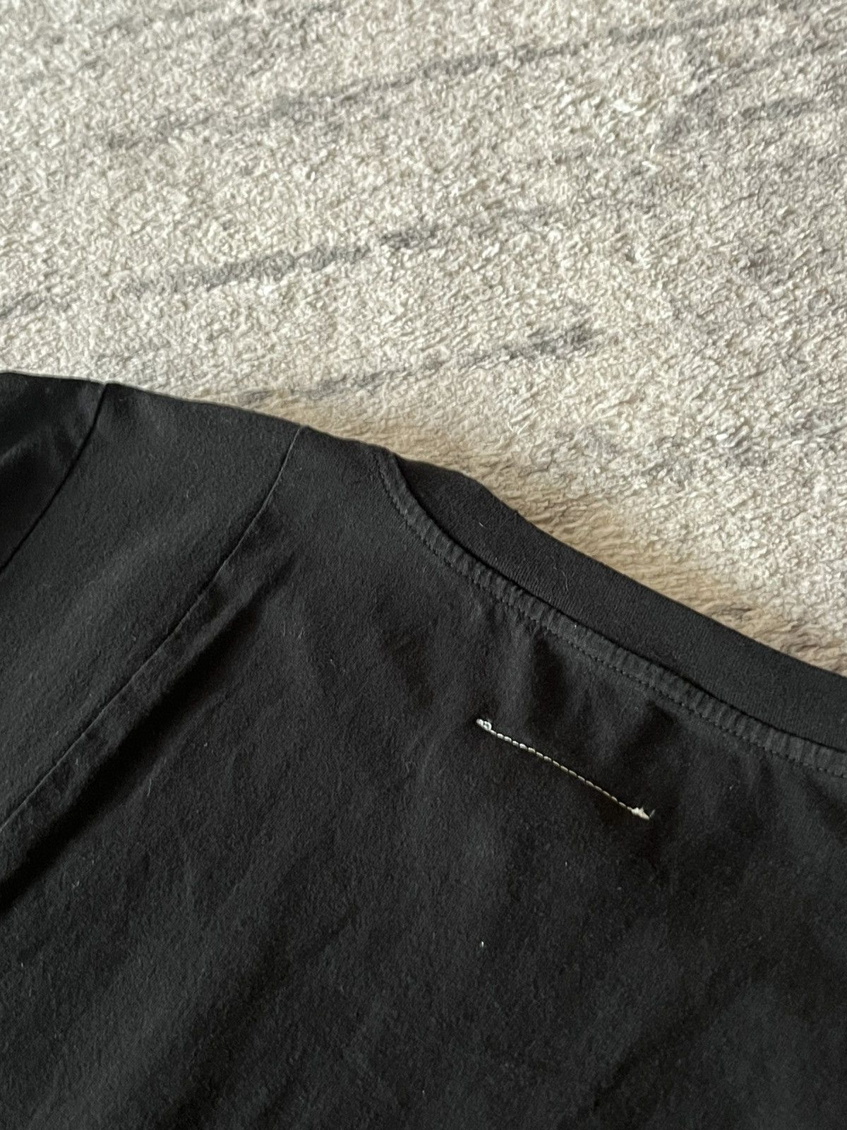 Maison Margiela Maison Margiela MM6 SS23 black T-shirt Size US XL / EU 56 / 4 - 5 Thumbnail