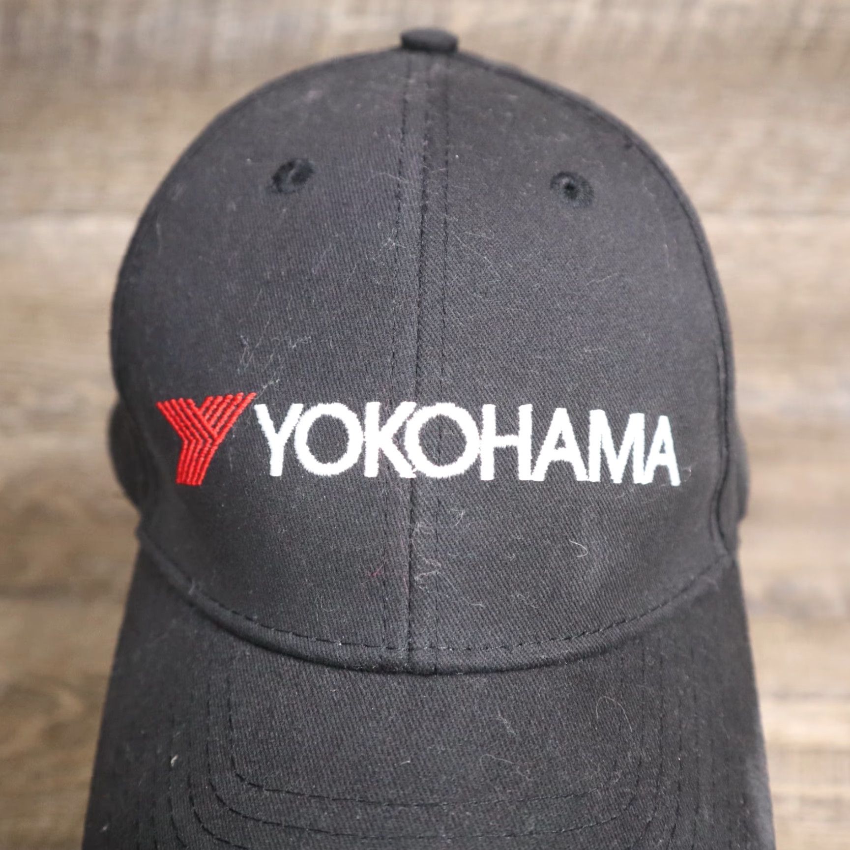 Logo 7 Vintage Magic Headwear Yokohama Baseball Hat Unisex Adult Adjustable Black Logo Cap Size ONE SIZE - 2 Thumbnail