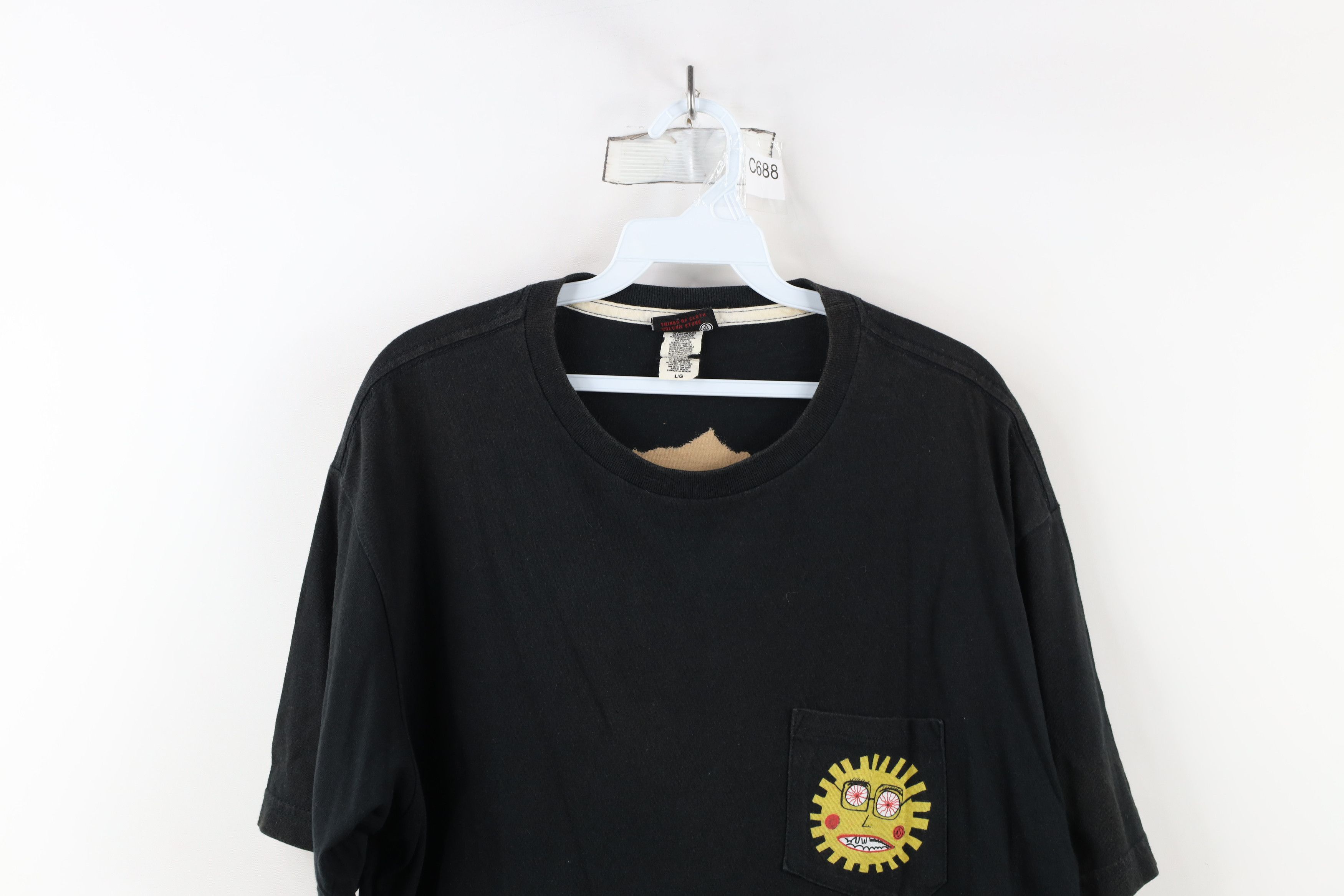Vintage × Volcom Vintage Volcom x Kid Creature Spell Out Art Sun T-Shirt Size US L / EU 52-54 / 3 - 2 Thumbnail