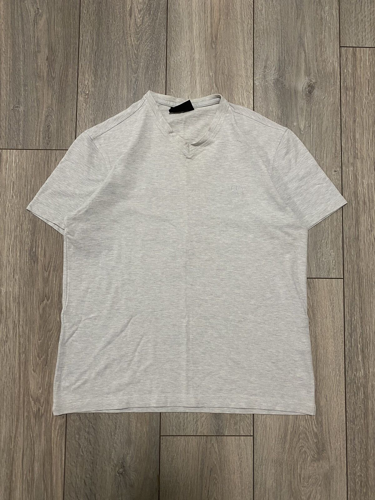 Valentino Valentino Sport Vintage T-Shirt Basic Small Logo Grey Cotton Size US M / EU 48-50 / 2 - 1 Thumbnail