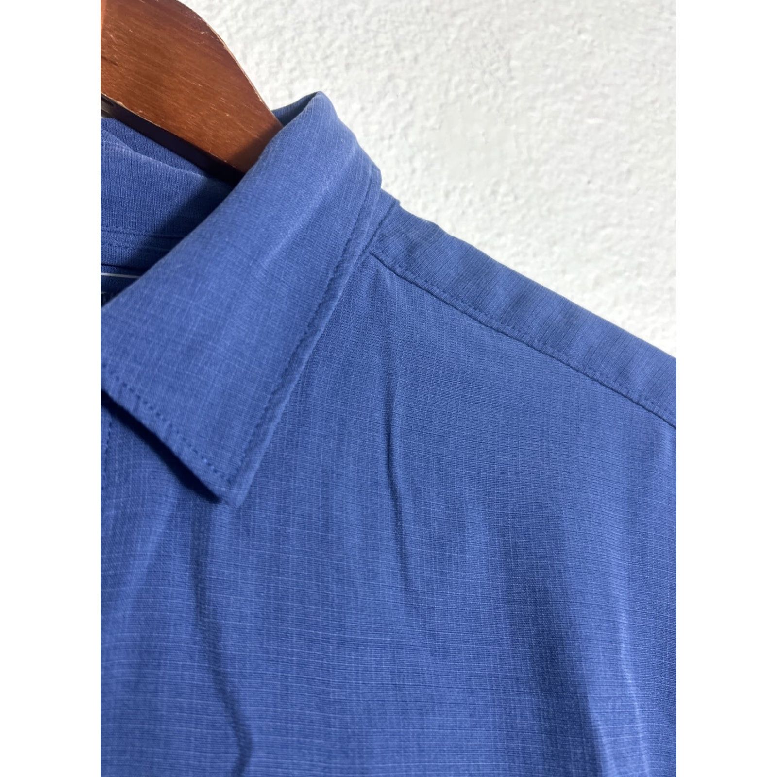 Vintage 511 Tactical Mens M Short Sleeve Button-Up Shirt Blue Modal Snap Button Shirt Size US M / EU 48-50 / 2 - 5 Thumbnail