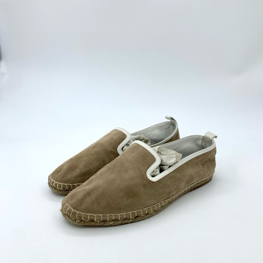 Hermes Hermès Mens Tan Suede Espadrilles Size 43 Made In Spain Size US 10 / EU 43 - 1 Thumbnail