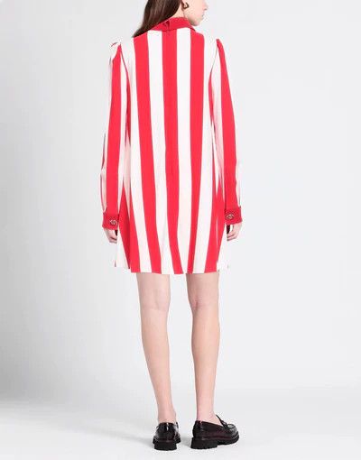 Dolce & Gabbana o1y0825 Mini Dress in Red/White Size M / US 6-8 / IT 42-44 - 3 Thumbnail