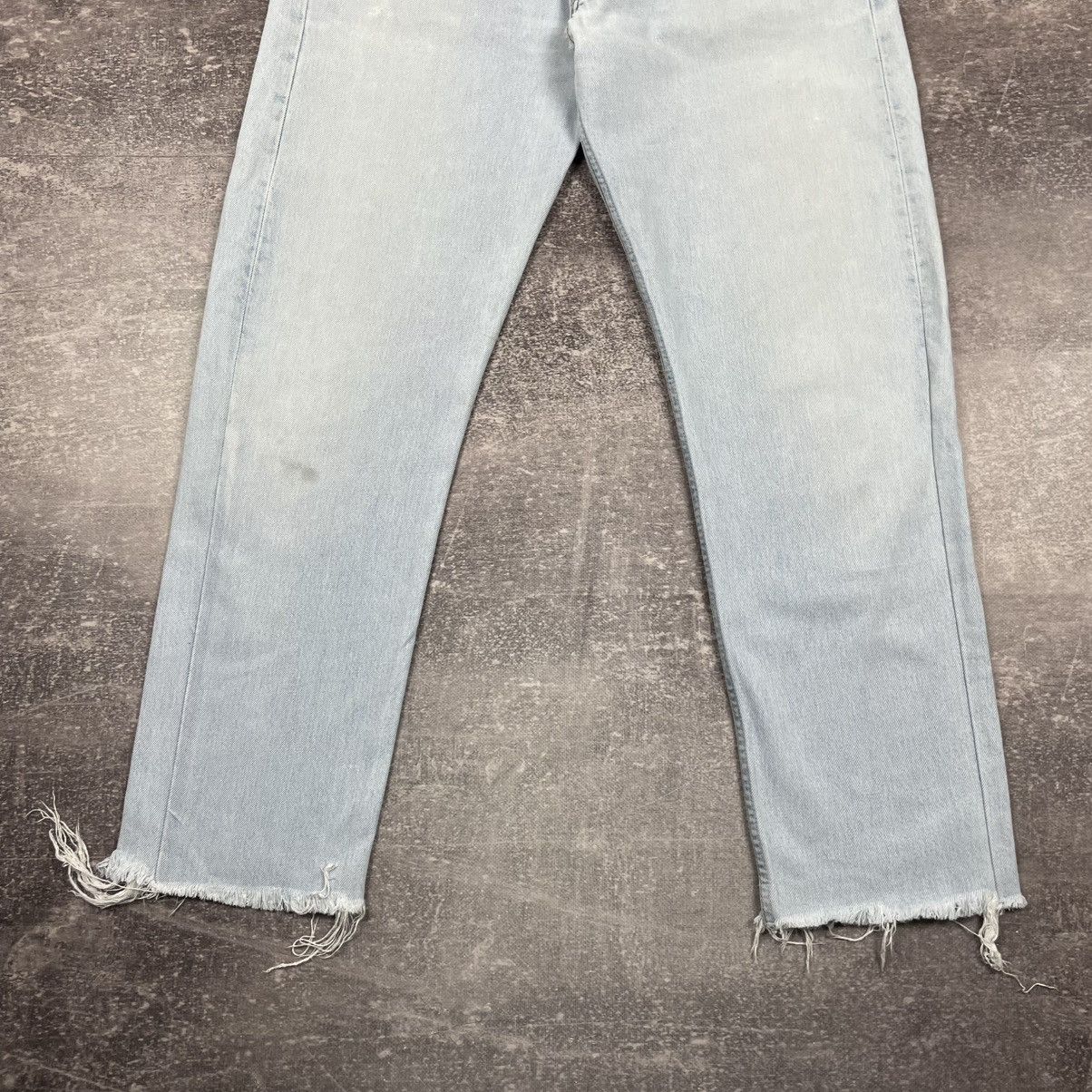 Levi's Vintage 90’s Distressed Levis 501 Size US 34 / EU 50 - 10 Thumbnail