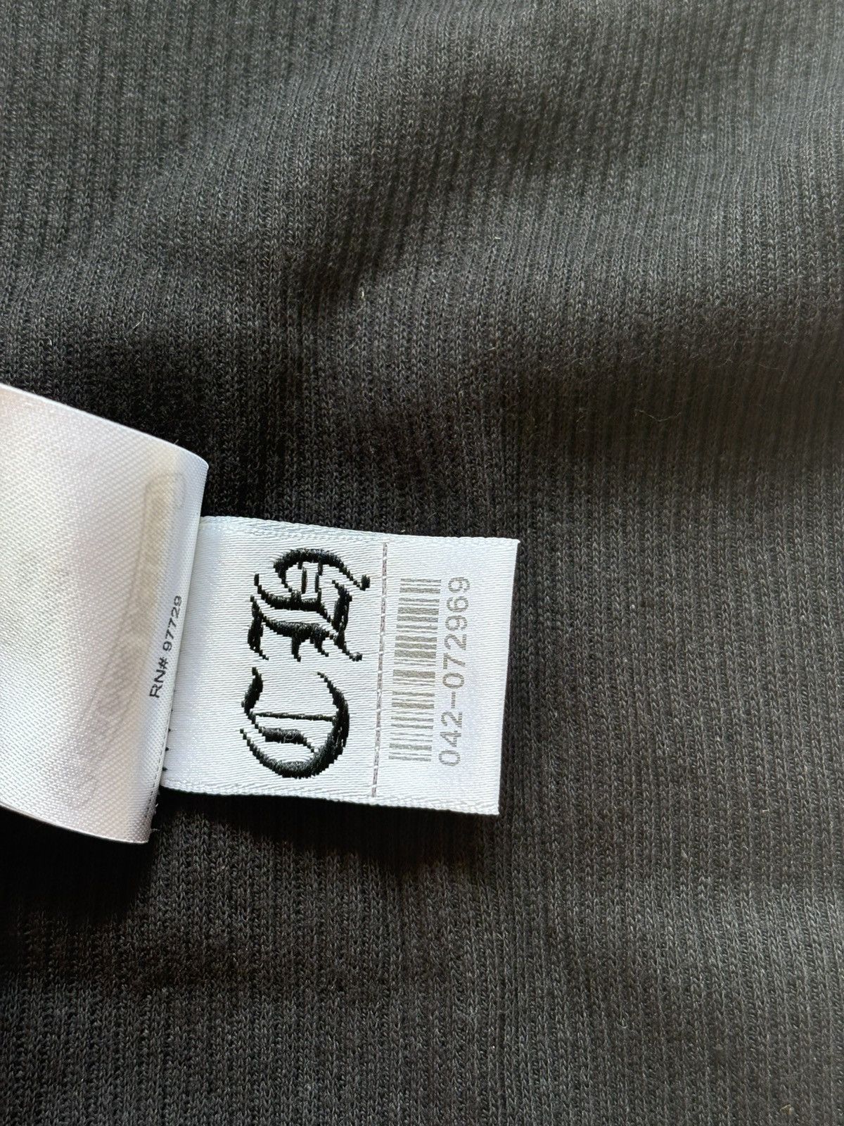 Chrome Hearts Chrome Hearts Black Hairy Tank Top Size US M / EU 48-50 / 2 - 8 Thumbnail