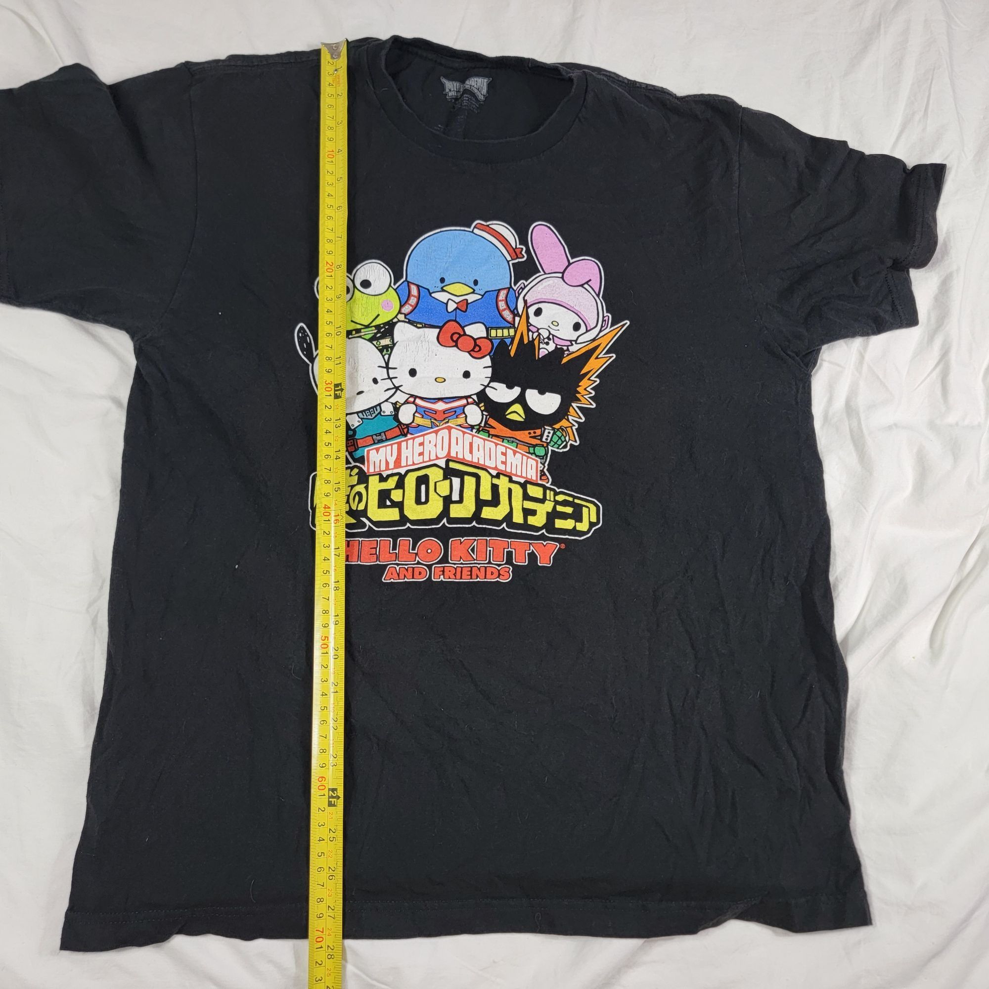 Other My Hero Academia x Hello Kitty Adults Large Black T Shirt An Size US L / EU 52-54 / 3 - 7 Thumbnail