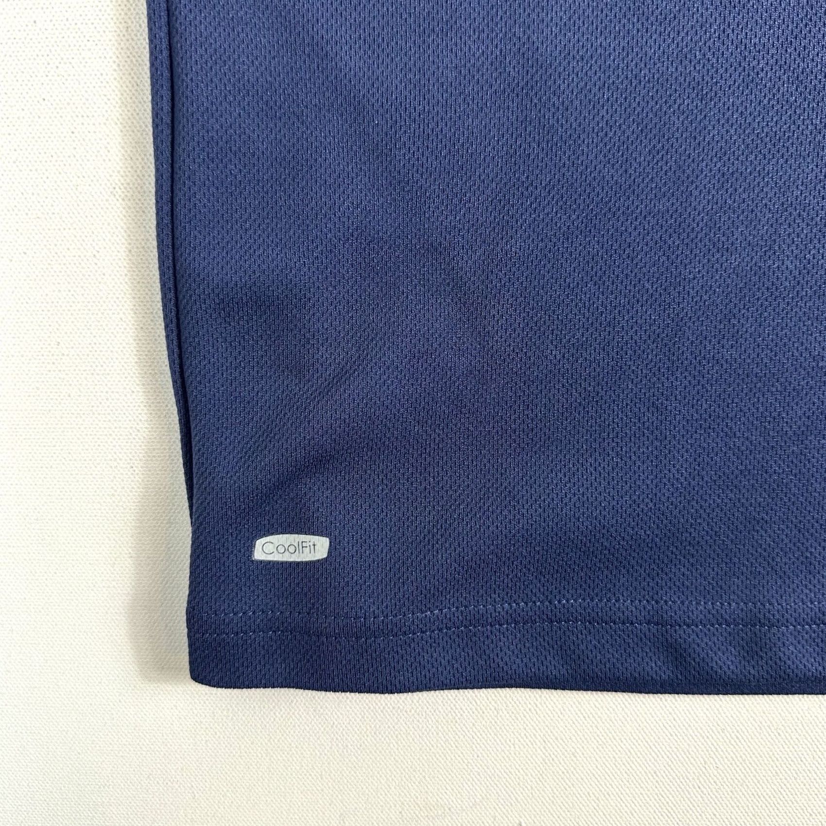 Alo ALO Shirt Mens XL Blue YOGA COOLFIT Polo Short Sleeve golf Fish Graphic Size US XL / EU 56 / 4 - 4 Thumbnail