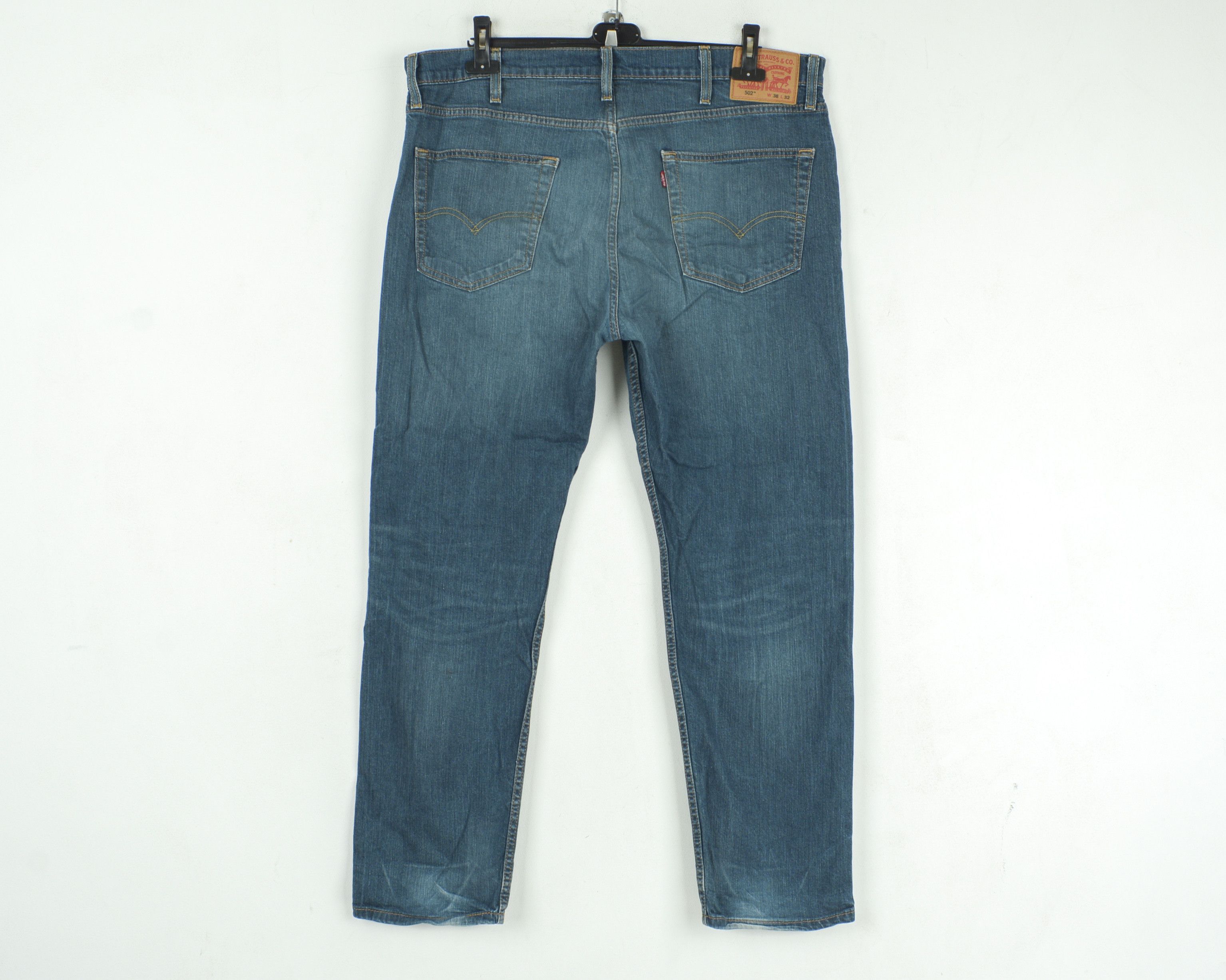 Levi's 502 vintage W38 L32 Reg Tapered Jeans Denim Pants Trousers Size US 38 / EU 54 - 3 Thumbnail