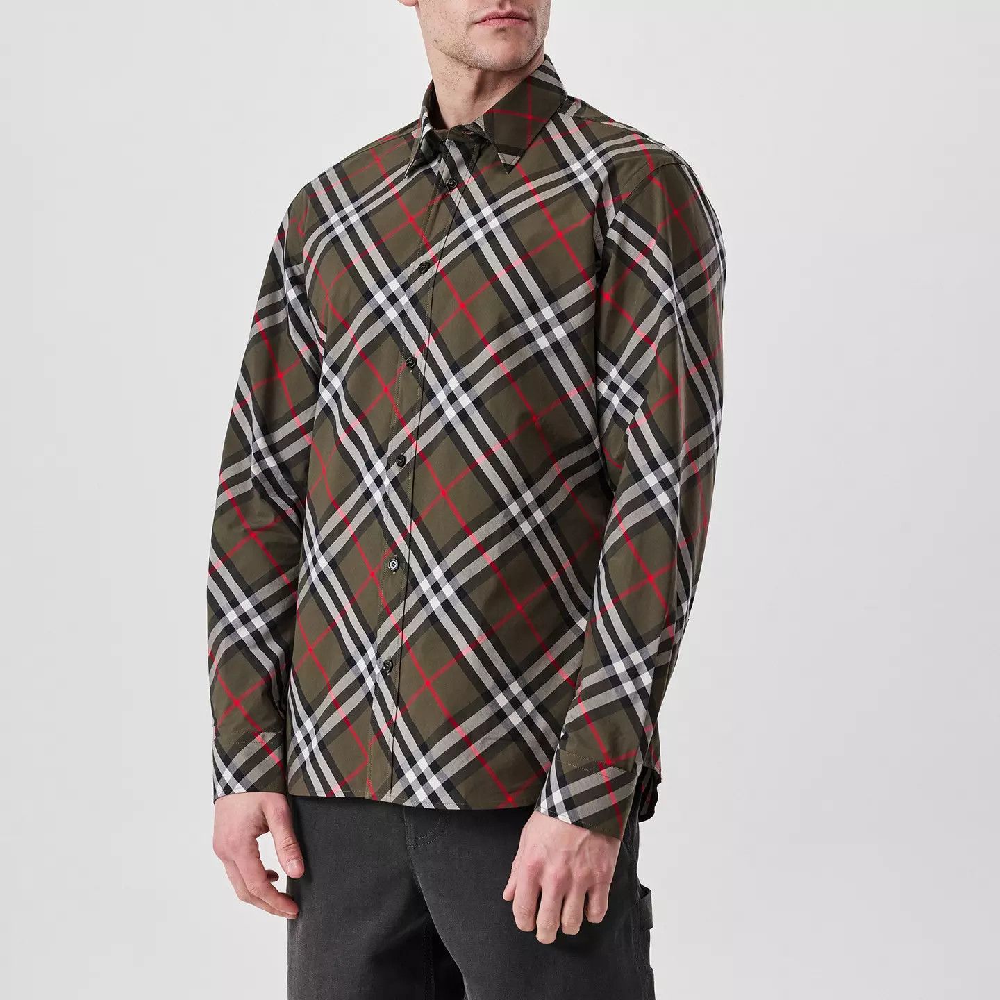 Burberry o1g2r1mq0426 Casual Check Shirt in Multicolor Size US M / EU 48-50 / 2 - 2 Thumbnail