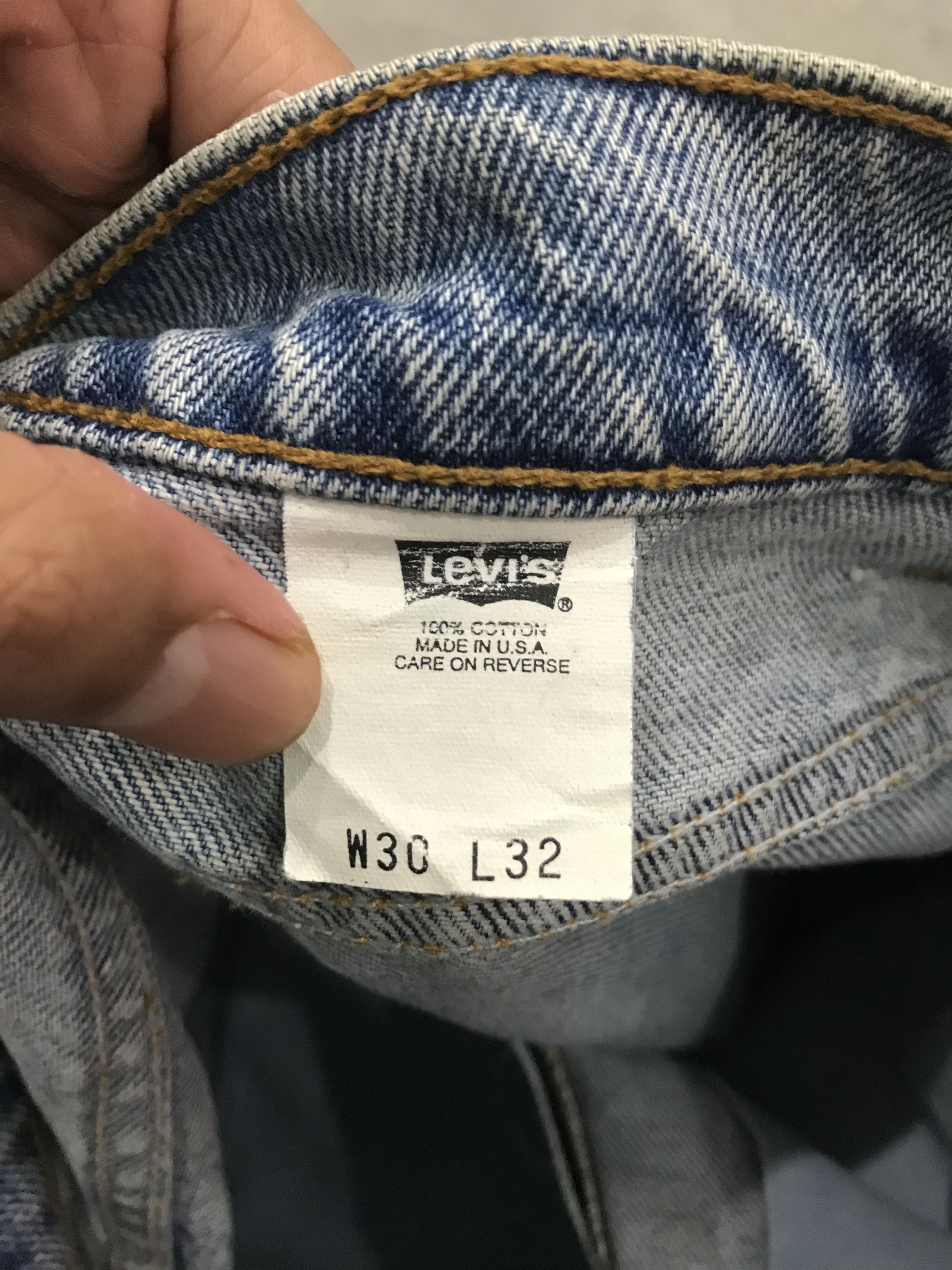 Levi's VINTAGE LEVIS PATCHWORK WITH POCKET CUSTOM MADE PANTS Size US 30 / EU 46 - 9 Thumbnail