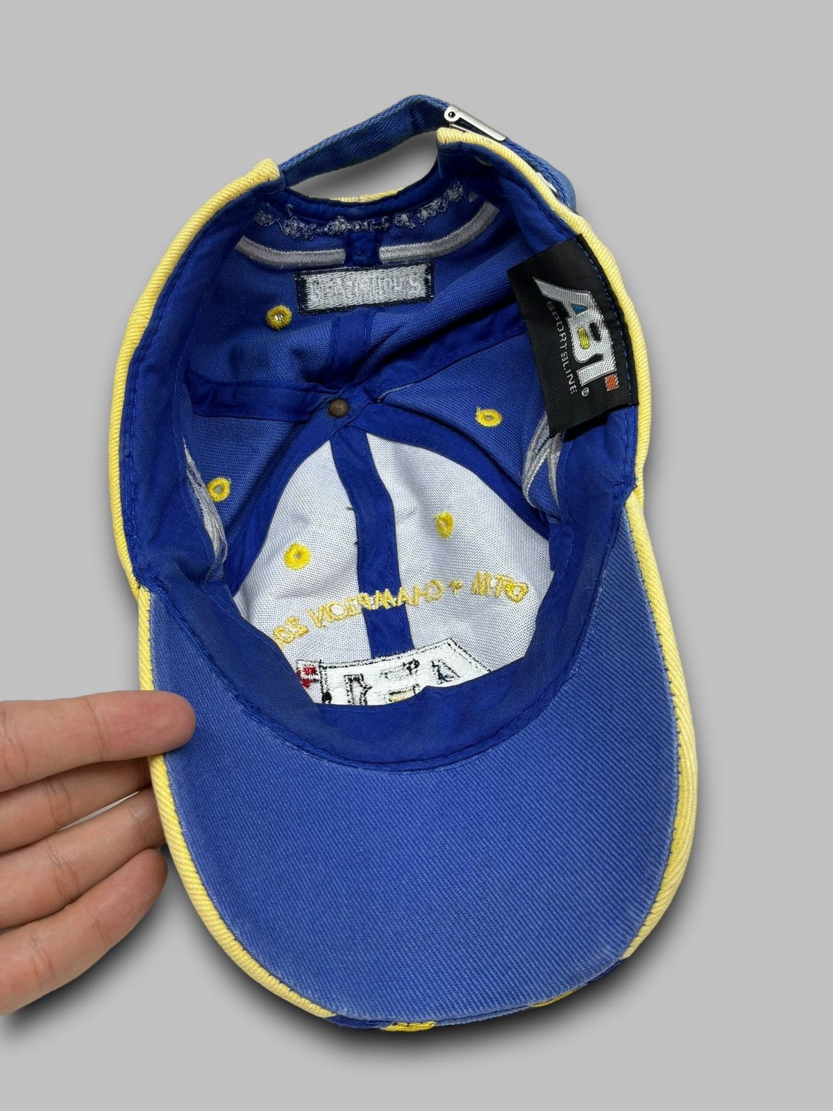 Formula 1 🔥 VINTAGE 00s RACING CAP Y2K HYPE STREETWEAR PLAYSTATION Size ONE SIZE - 12 Thumbnail