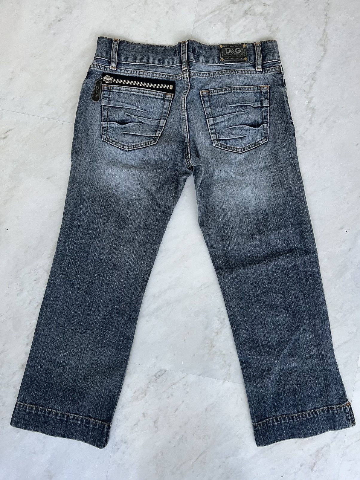 Dolce & Gabbana Jeans D&G Dolce & Gabbana Vintage Y2K – metal logo Size 27" / US 4 / IT 40 - 3 Thumbnail