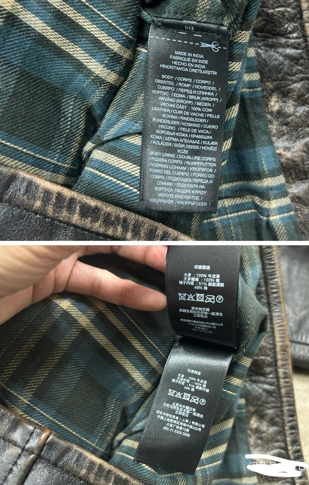 RRL Ralph Lauren RRL Double RL 1930s Leather Jacket ，size M Size US M / EU 48-50 / 2 - 11 Thumbnail