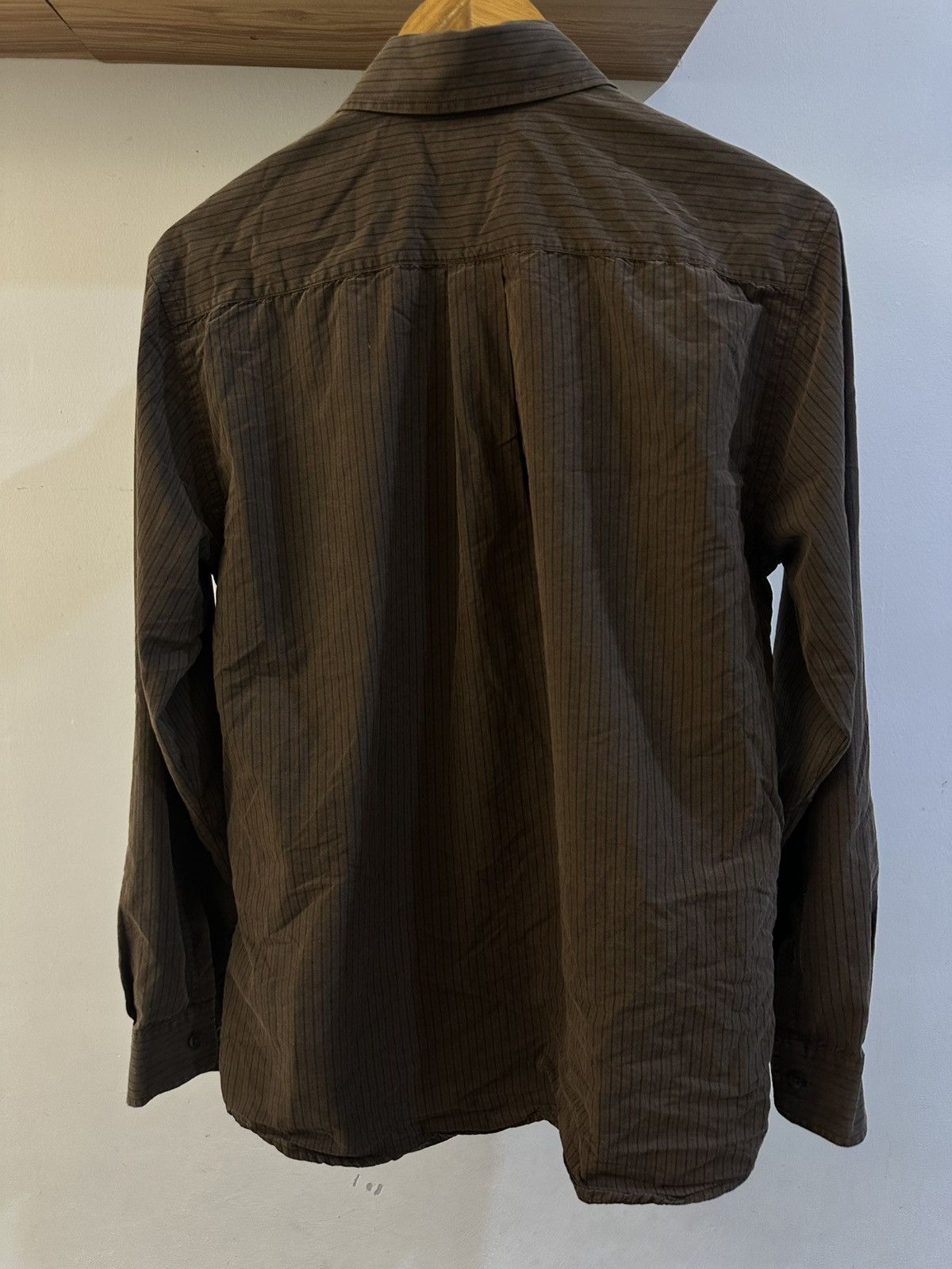 C.P. Company 1990 - C.P. Company Made In Italy Stripes Button Up Shirt Size US M / EU 48-50 / 2 - 2 Thumbnail