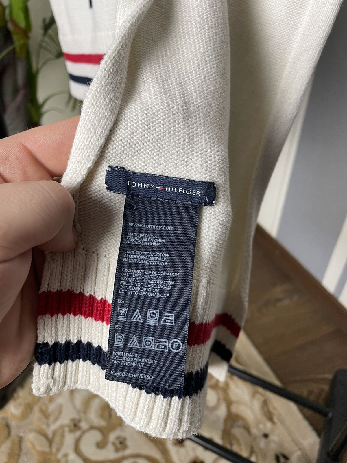Tommy Hilfiger Tommy Hilfiger Big Logo Scarf Size ONE SIZE - 3 Thumbnail
