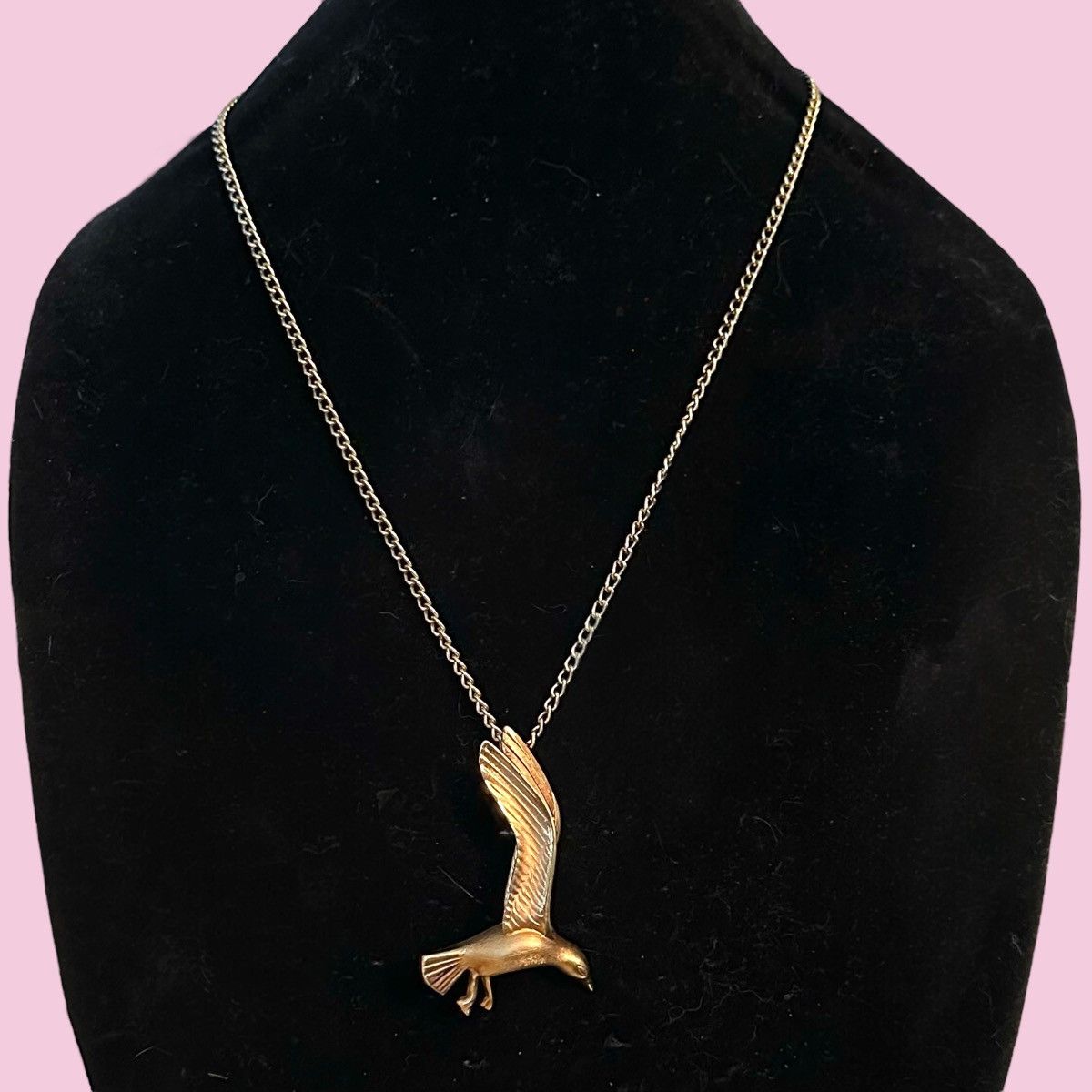 Other × Vintage Vintage Giovanni gold tone seagull pendant necklace Size ONE SIZE - 1 Thumbnail