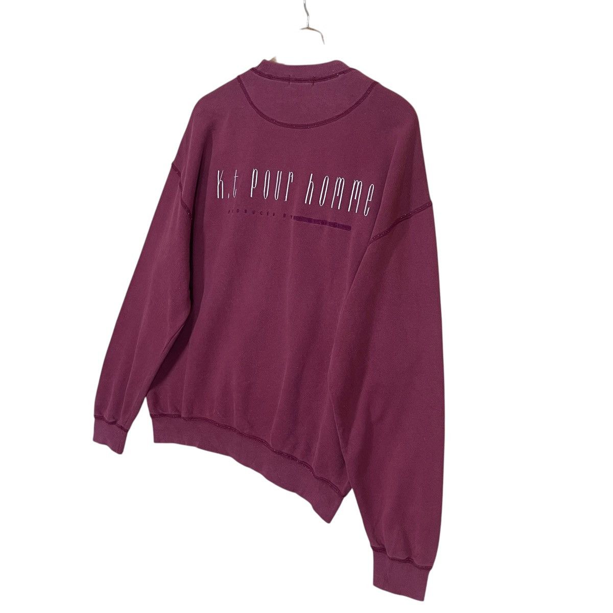 Japanese Brand Kt Pour Homme by Five Foxes Co Ltd Crewneck Sweatshirt Size US L / EU 52-54 / 3 - 3 Thumbnail