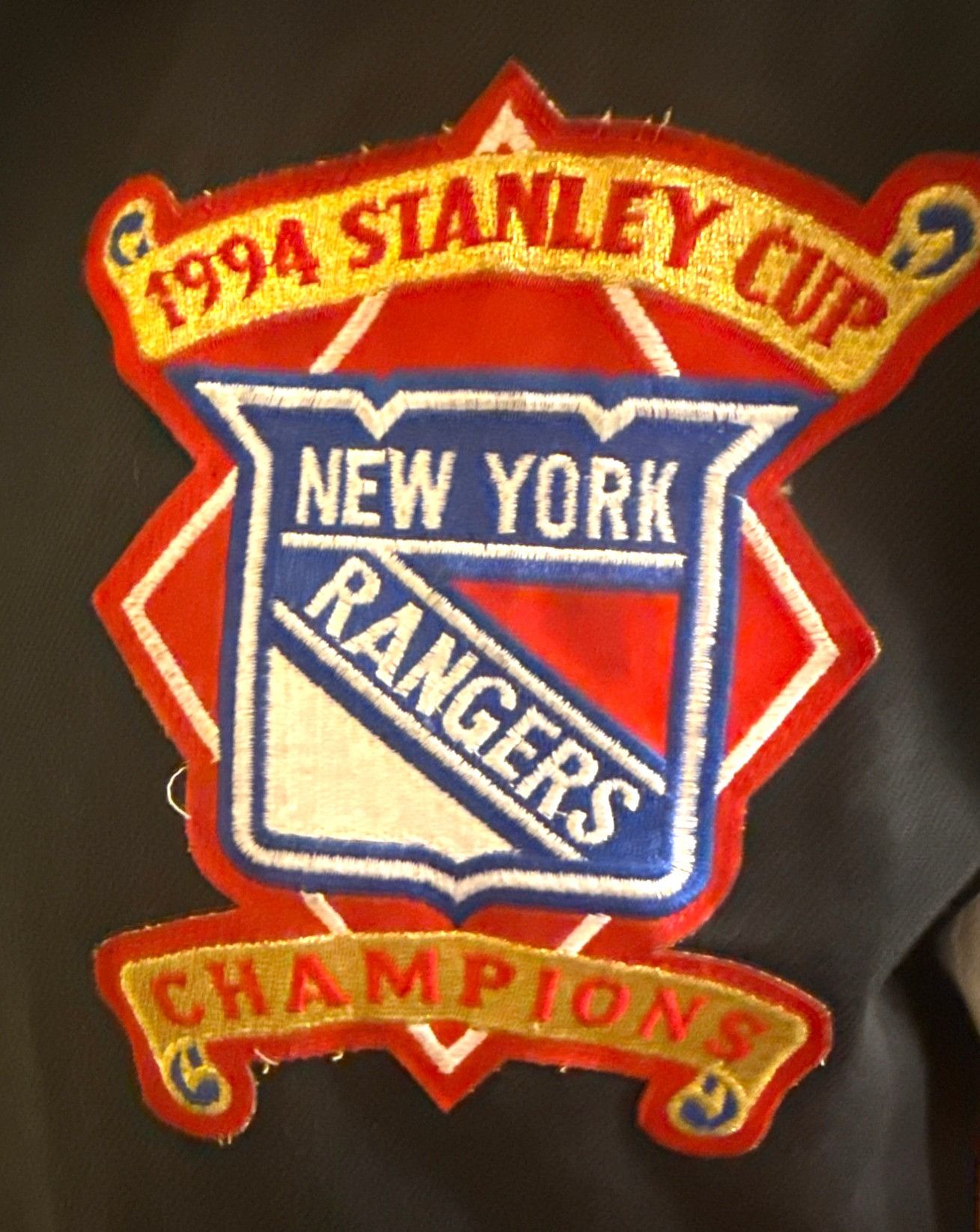 Jeff Hamilton 1994 NHL Rangers Stanley Cup Champions Jacket XL Jeff Hamilt Size US XL / EU 56 / 4 - 11 Thumbnail