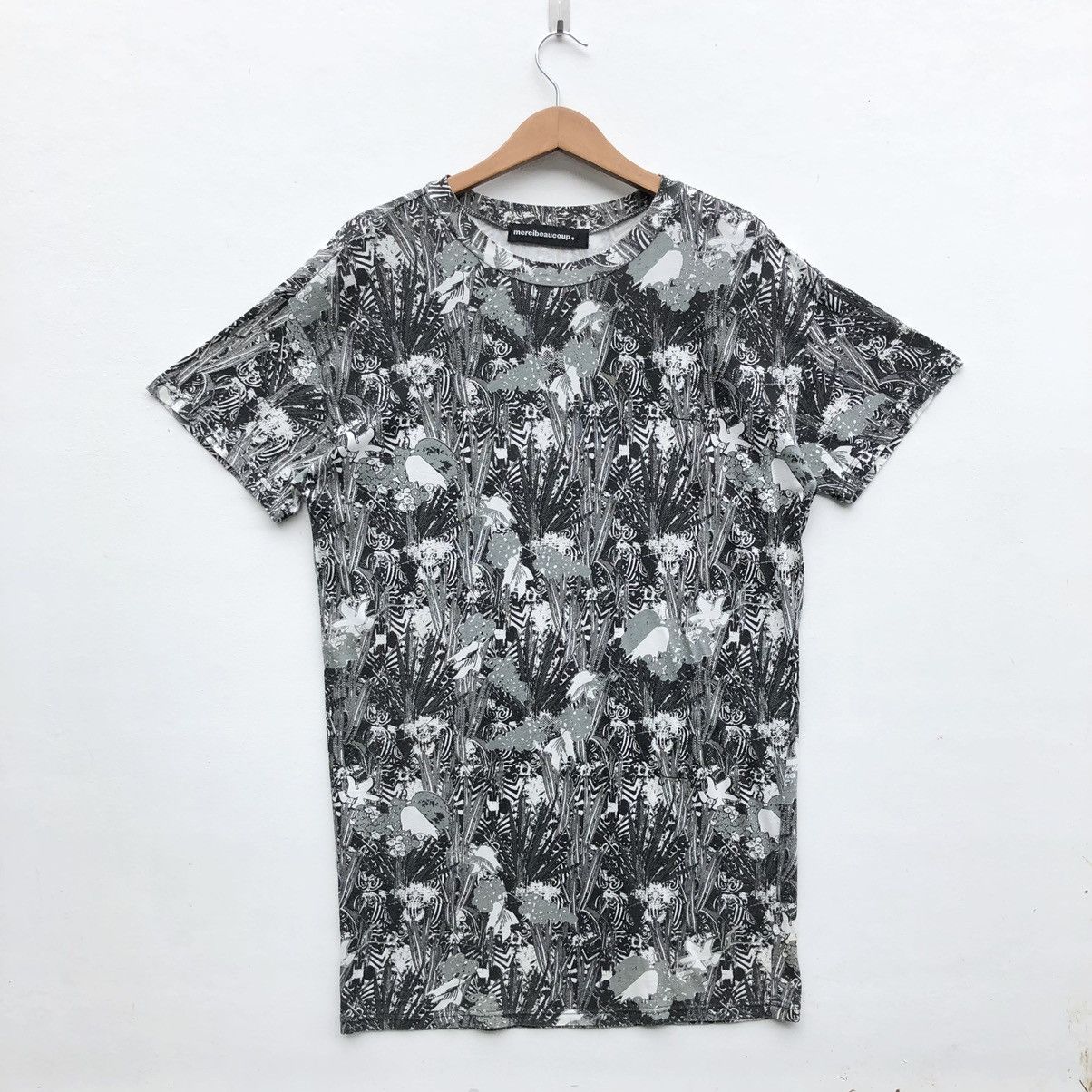 Issey Miyake × Japanese Brand × mercibeaucoup Mercibeaucoup Issey Miyake Full Print Shirt Size M / US 6-8 / IT 42-44 - 1 Thumbnail