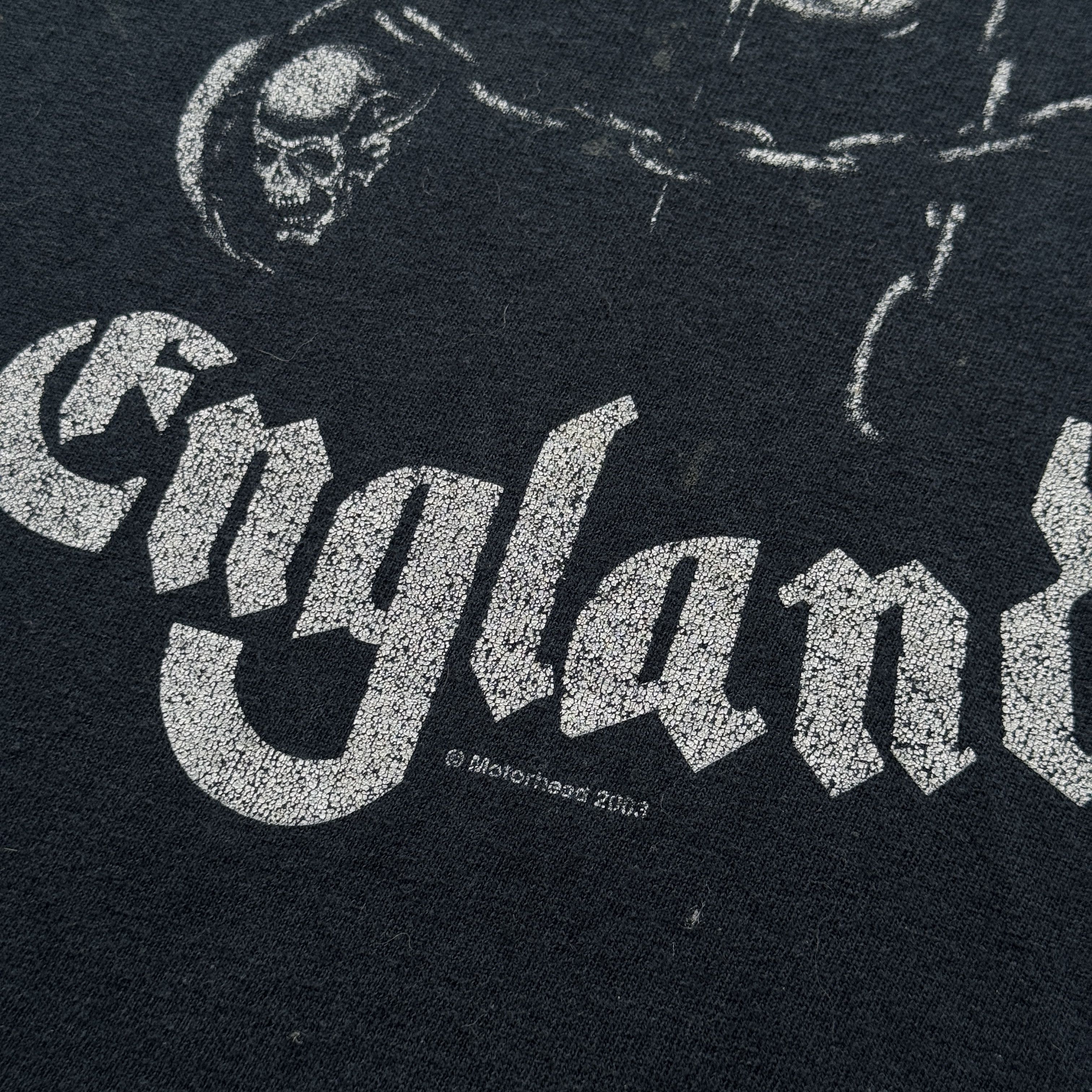 Band Tees Motorhead England Band Tee Gildan Heavy Cotton Black Size XL Size US XL / EU 56 / 4 - 5 Thumbnail