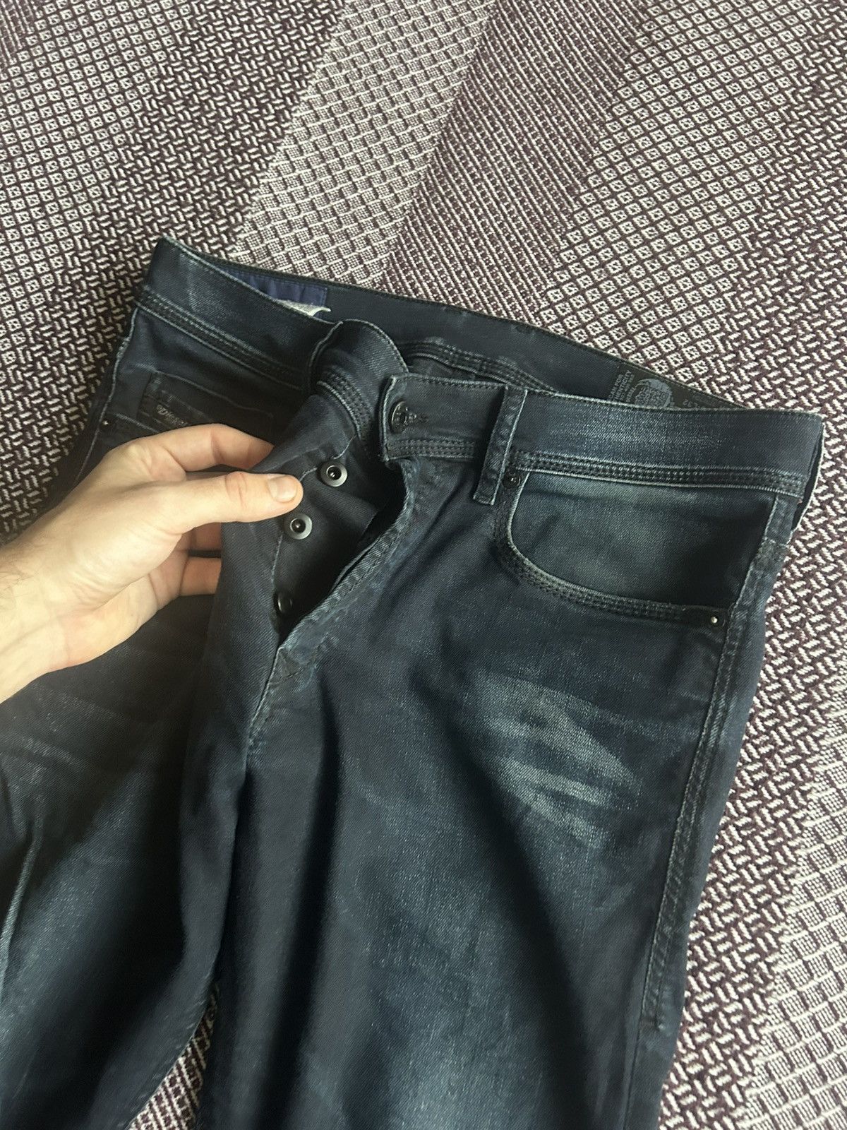 Diesel Diesel Vintage Tepphar Faded Washed Jeans Distressed Size 30 Size US 30 / EU 46 - 16 Thumbnail