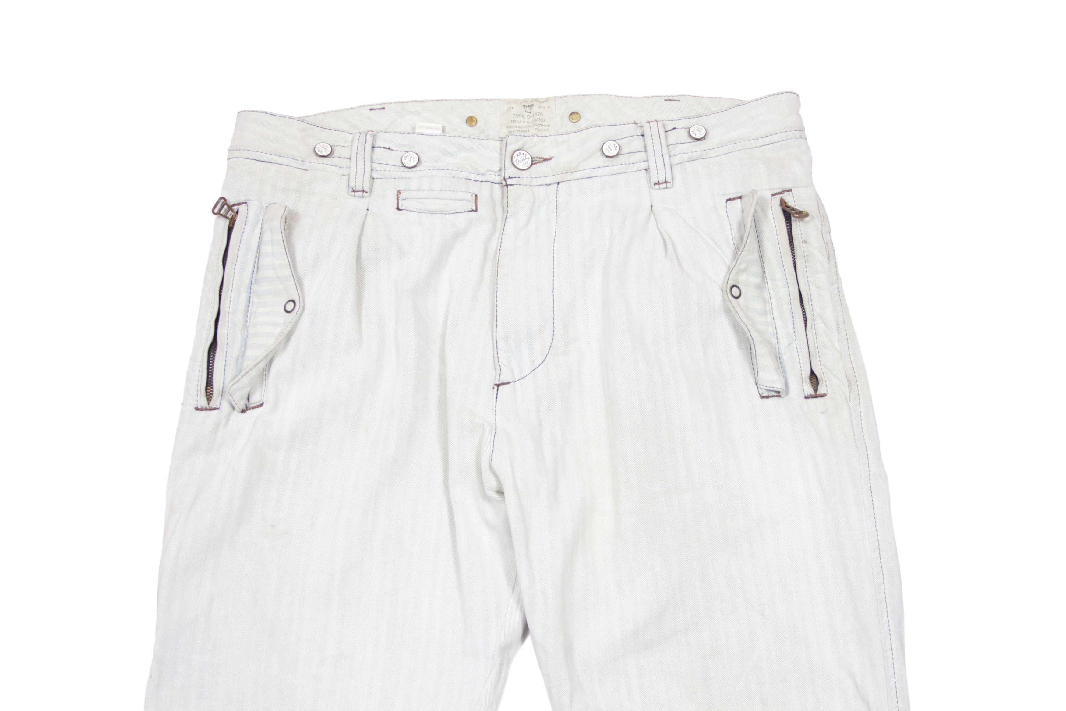 Diesel 00S Psychotechnic Dive'n'roll Distressed Pants Vintage Size US 33 - 3 Thumbnail