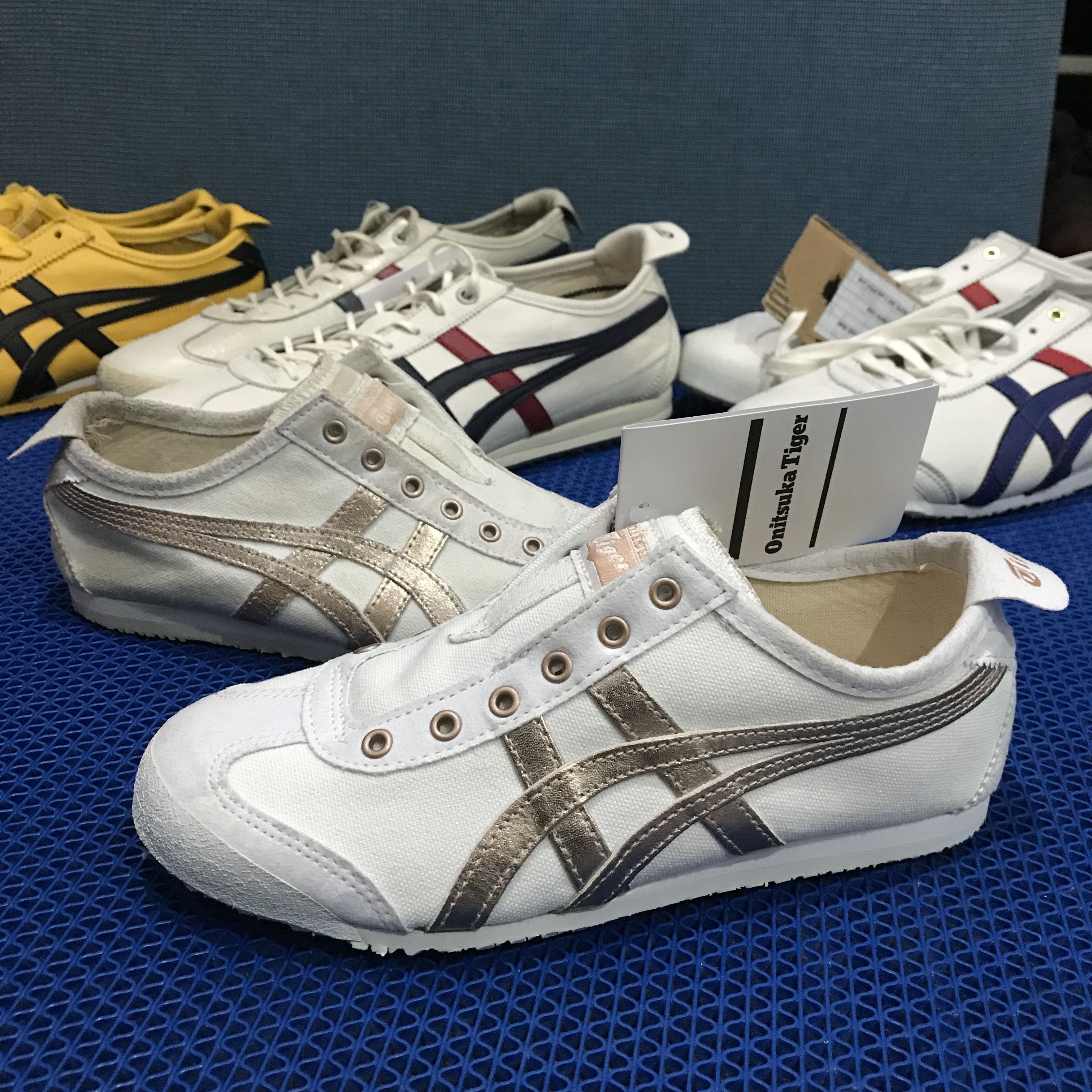 Onitsuka Tiger Onitsuka Tiger mexico 66 Gold Line trainners shoe Size US 5 / EU 37 - 2 Thumbnail