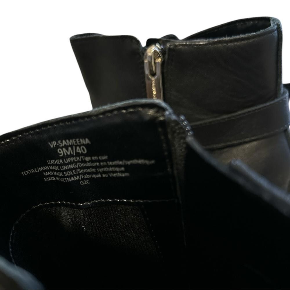 Vince Camuto Vince Camuto Black Leather Ankle Boots Size 9M Size US 9 / IT 39 - 5 Thumbnail