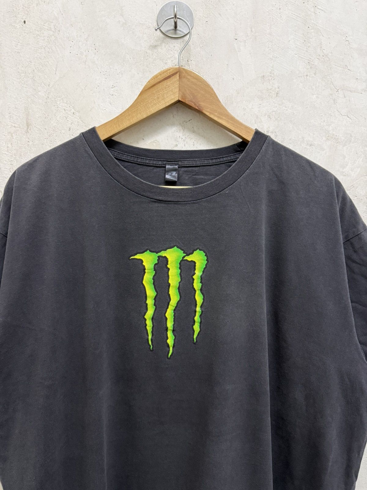 Vintage 2000s Monster Energy One Army y2k Tees Size US XL / EU 56 / 4 - 2 Thumbnail