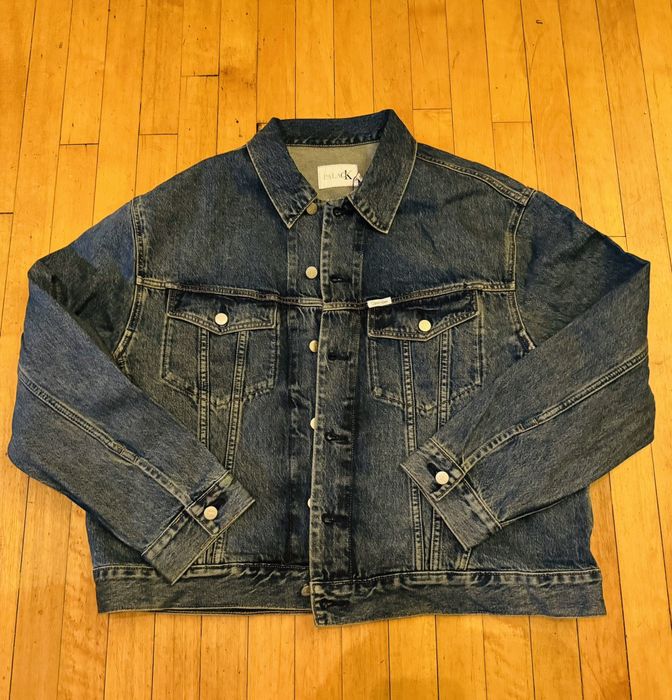 Calvin Klein Palace CK1 Relaxed Trucker Denim | Grailed