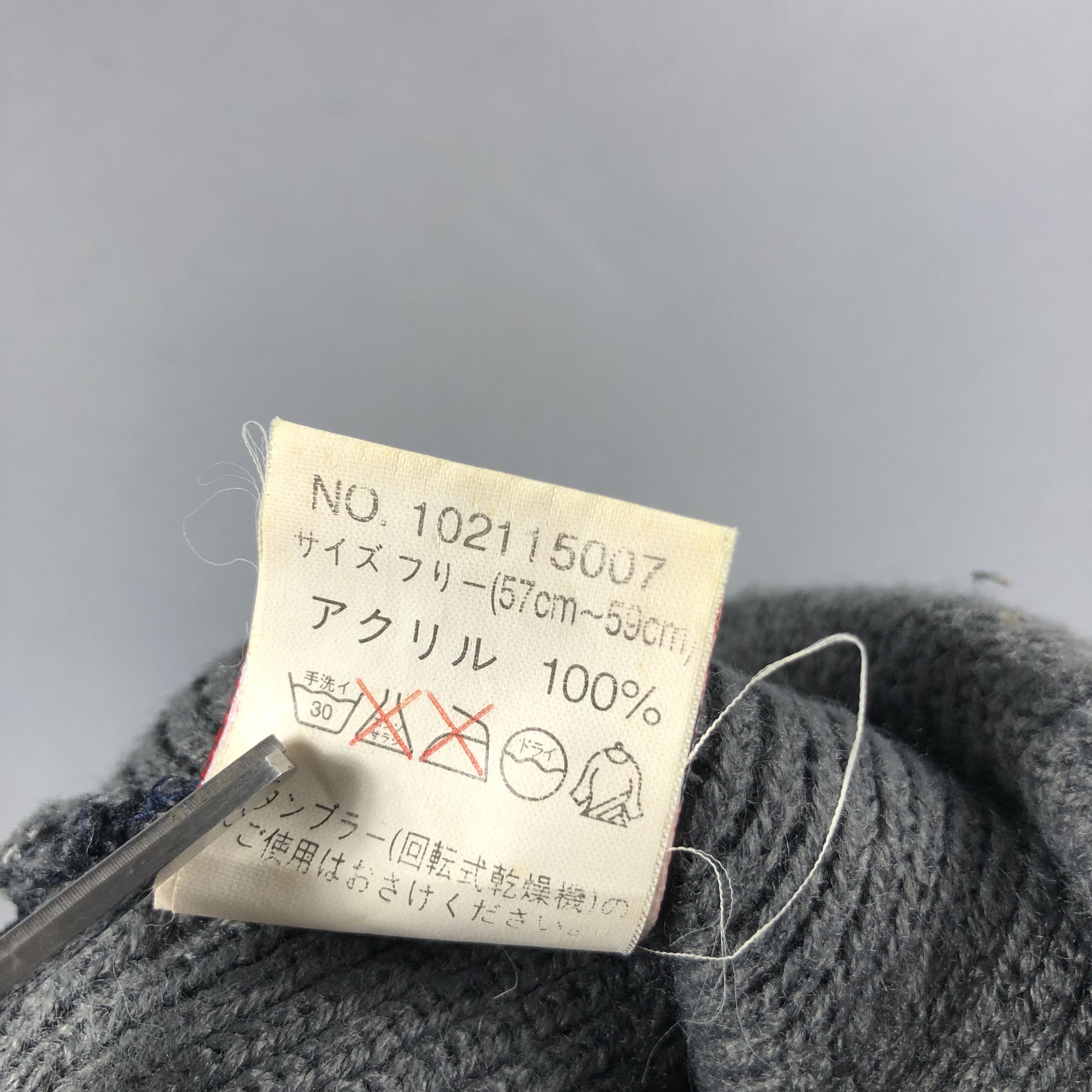 Vintage Kurihara NY Beanie Snowcap Snow Hat B537 Size ONE SIZE - 8 Thumbnail