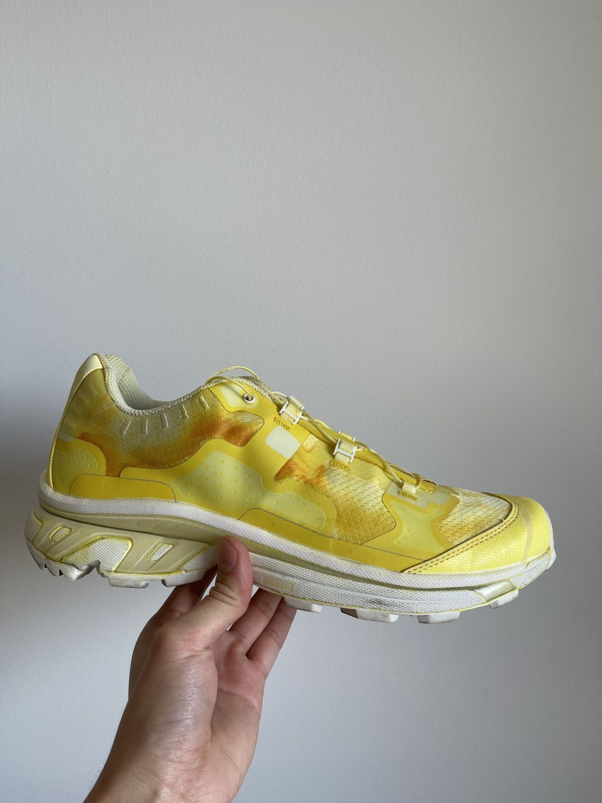 image of Salomon 11 By Bbs Bamba 5 Shoes in Yellow, Men's (Size 12)