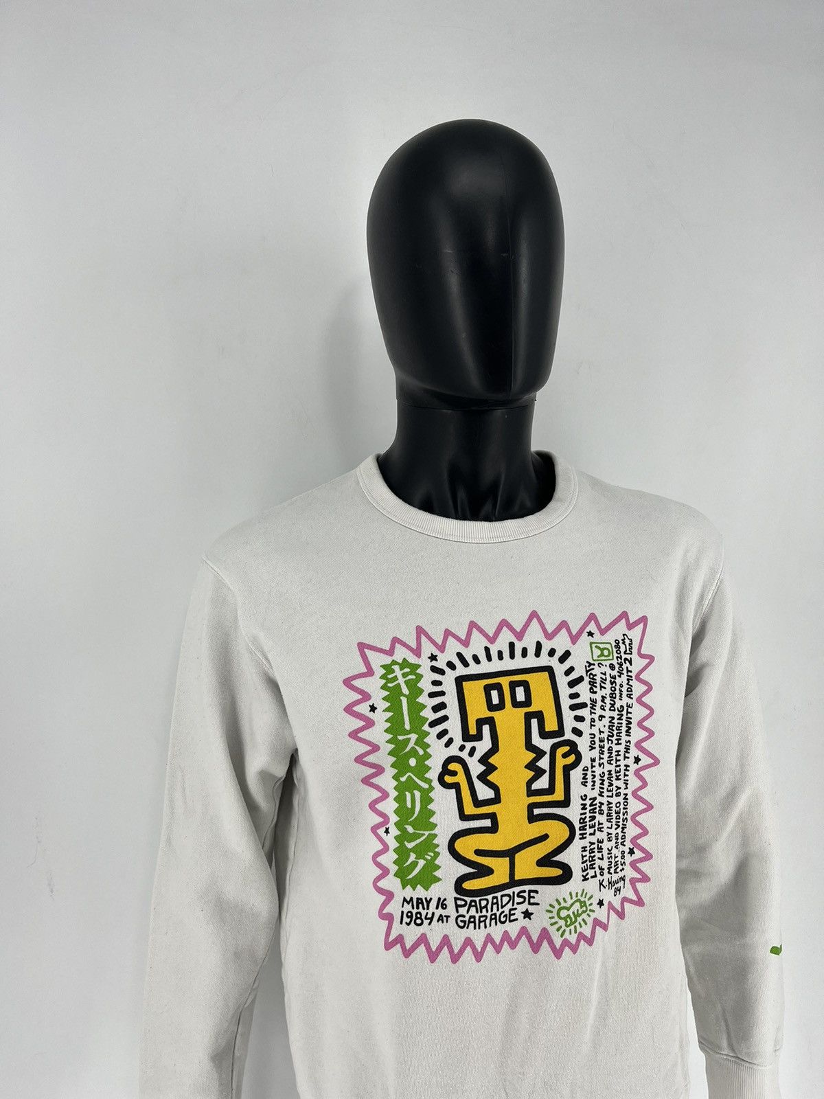 Keith Haring × Uniqlo Uniqlo Keith Haring Sweatshirt Crewneck Paradise Garage Size US M / EU 48-50 / 2 - 3 Thumbnail