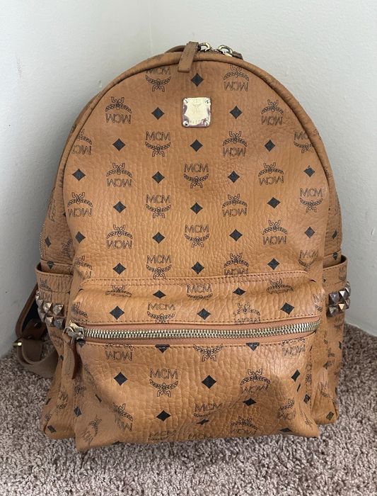 Mcm shop backpack grailed