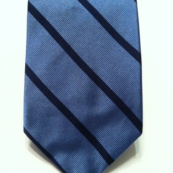 Brooks Brothers BROOKS BROTHERS MEN'S NEW BLUE 100%SILK TIE WIDTH: 3 1/4" Size ONE SIZE - 1 Thumbnail