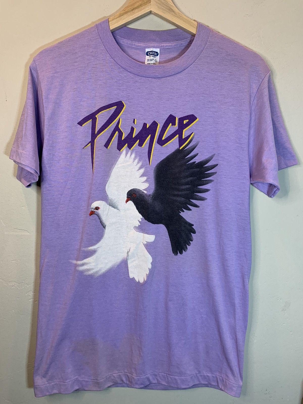 Band Tees RARE* Vintage 1984 Prince The Revolution Single Stitch Shirt Size US L / EU 52-54 / 3 - 1 Thumbnail