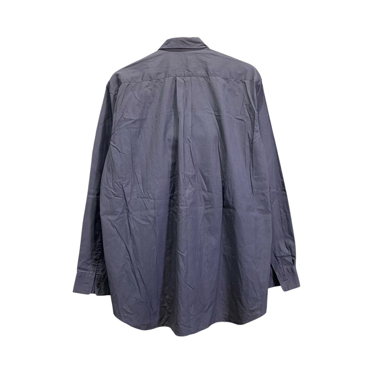 Comme des Garcons SHIRT Comme des Garcons SHIRT Panel Knit Inset Grey Button Down M Size US M / EU 48-50 / 2 - 2 Thumbnail