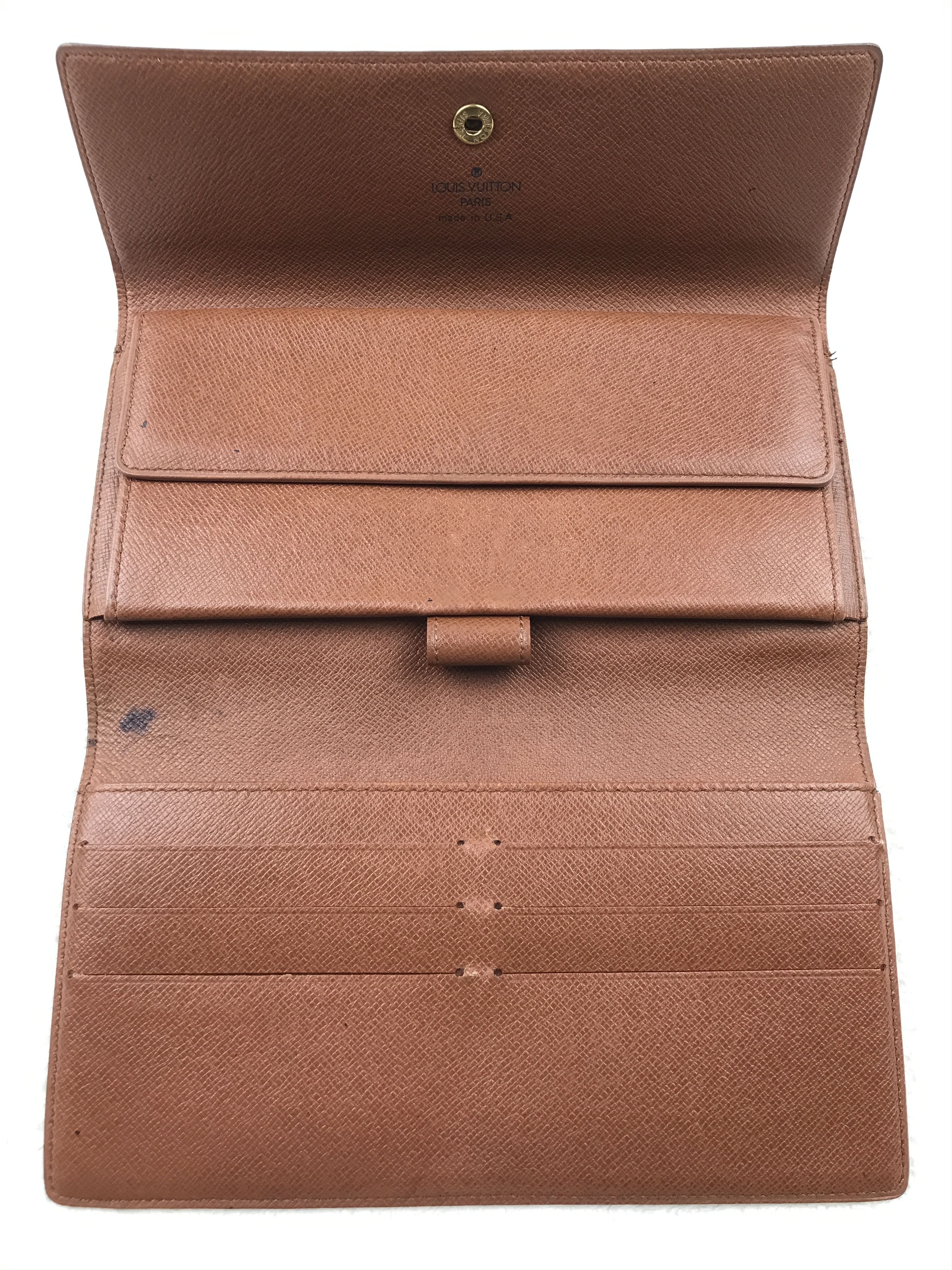 Louis Vuitton × Vintage Vintage Louis Vuitton Monogram Porte Tresor Trifold Wallet Size ONE SIZE - 7 Thumbnail