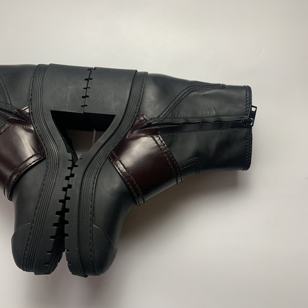 Burberry Burberry Women’s Leather Upper Boots Suede Buckle Ankle Size US 6 / IT 36 - 7 Thumbnail
