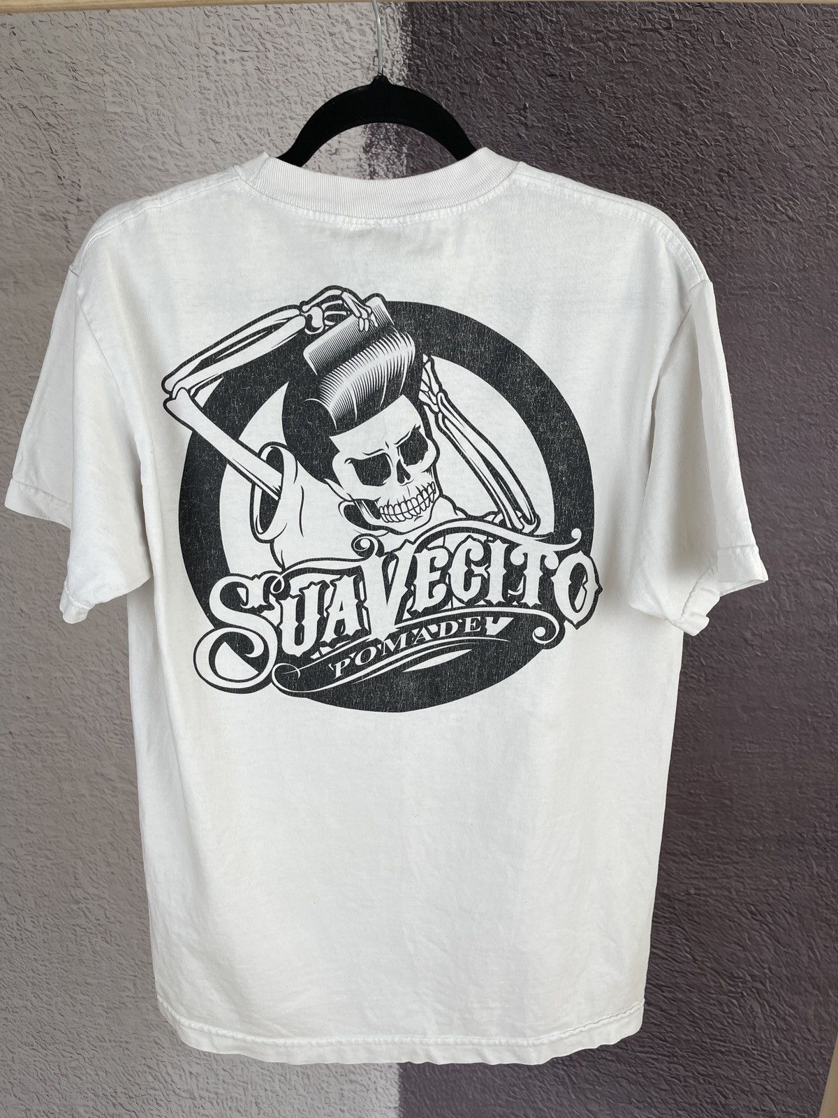 Vintage SuaVecito Pomade vintage skillet made in USA skate tee shirt Size US M / EU 48-50 / 2 - 10 Thumbnail